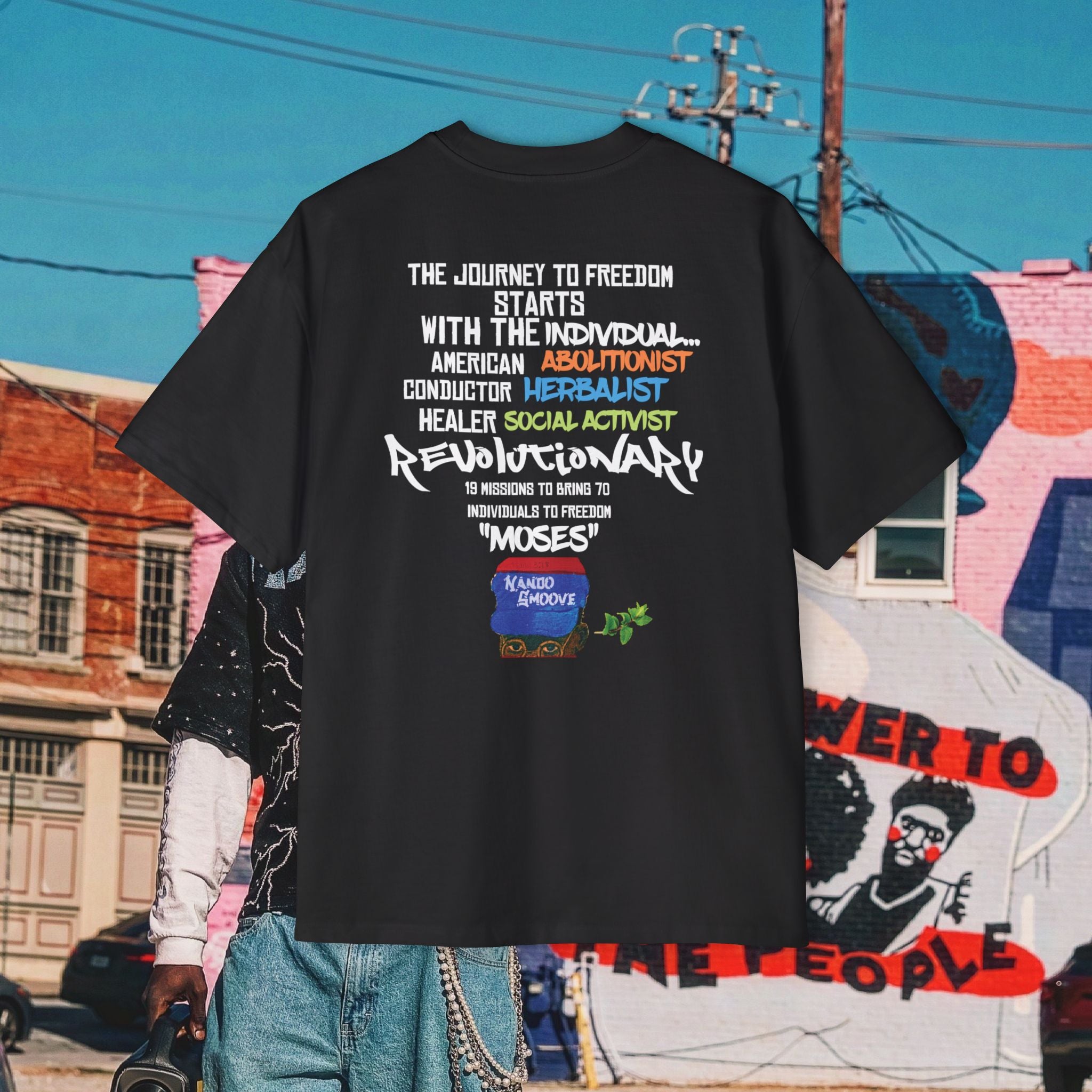 Harriet Tubman Oversized “MinTee Shirts”