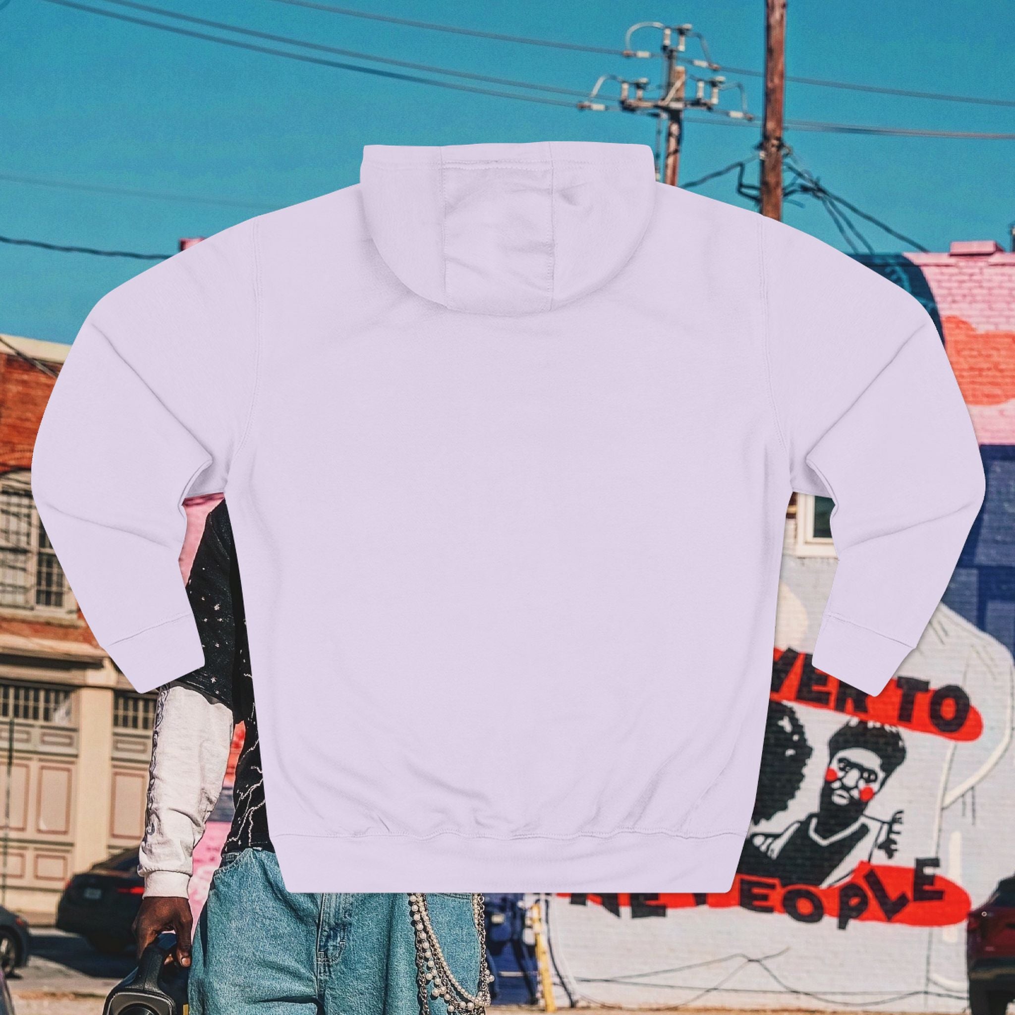 “NO ONE THANKED GOD AT THE OSCAR’S” Three-Panel Fleece Hoodie