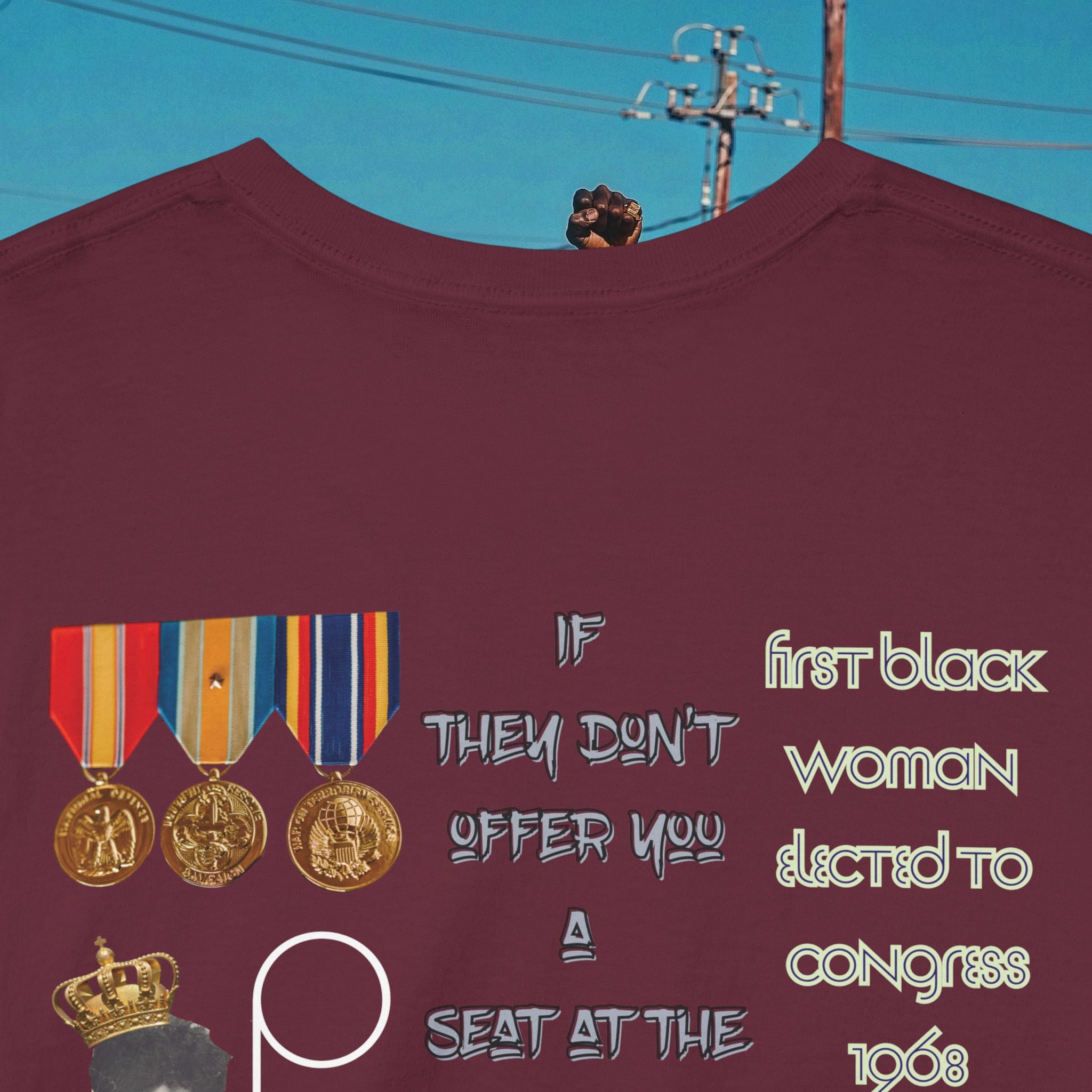 Shirley Chisholm Heavy Cotton Tee
