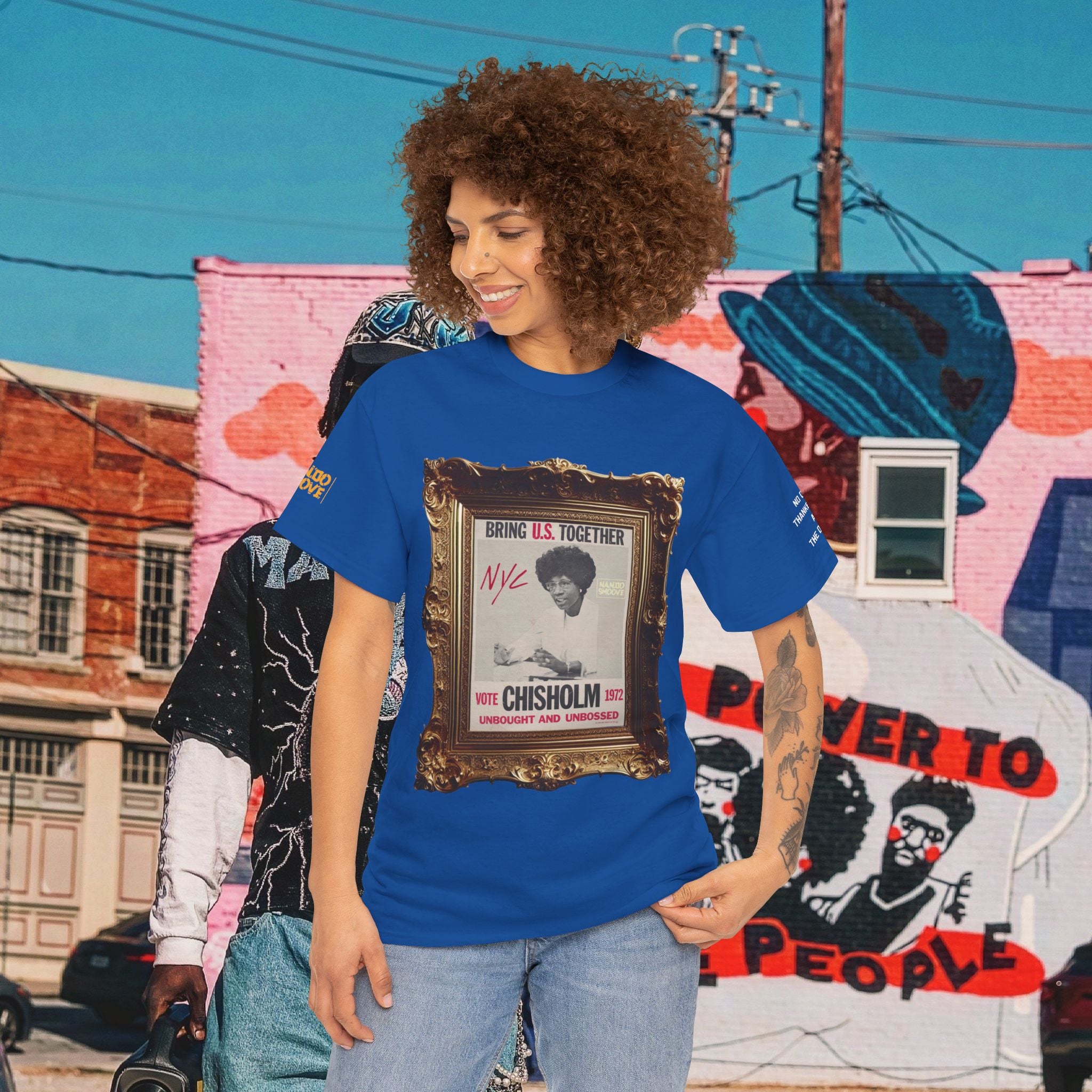 Shirley Chisholm Heavy Cotton Tee