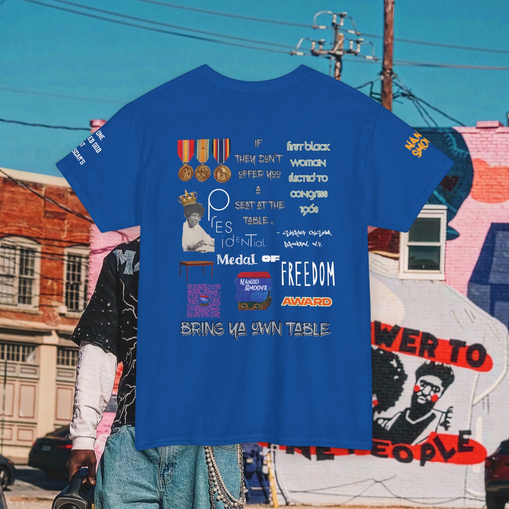 Shirley Chisholm Heavy Cotton Tee