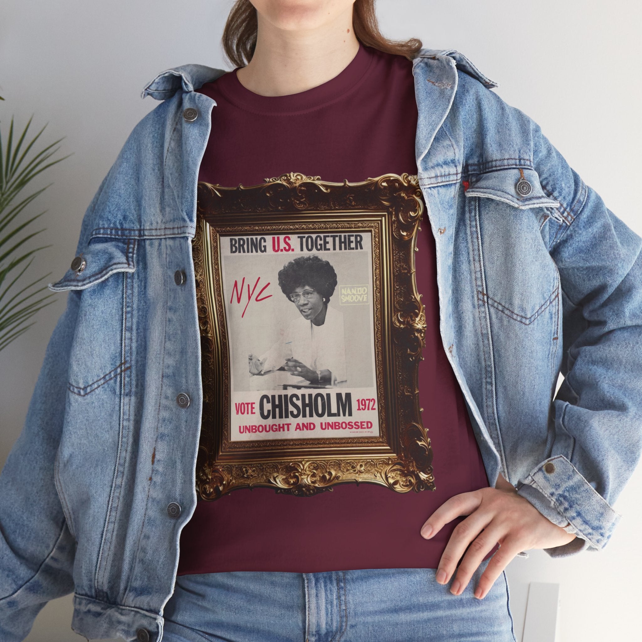 Shirley Chisholm Heavy Cotton Tee