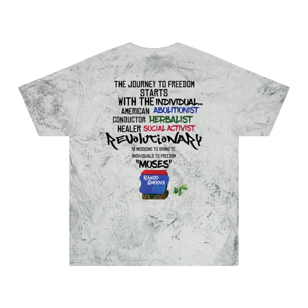 Harriet “Realer than $20 Bill” Tubman Unisex Color Blast T-Shirt