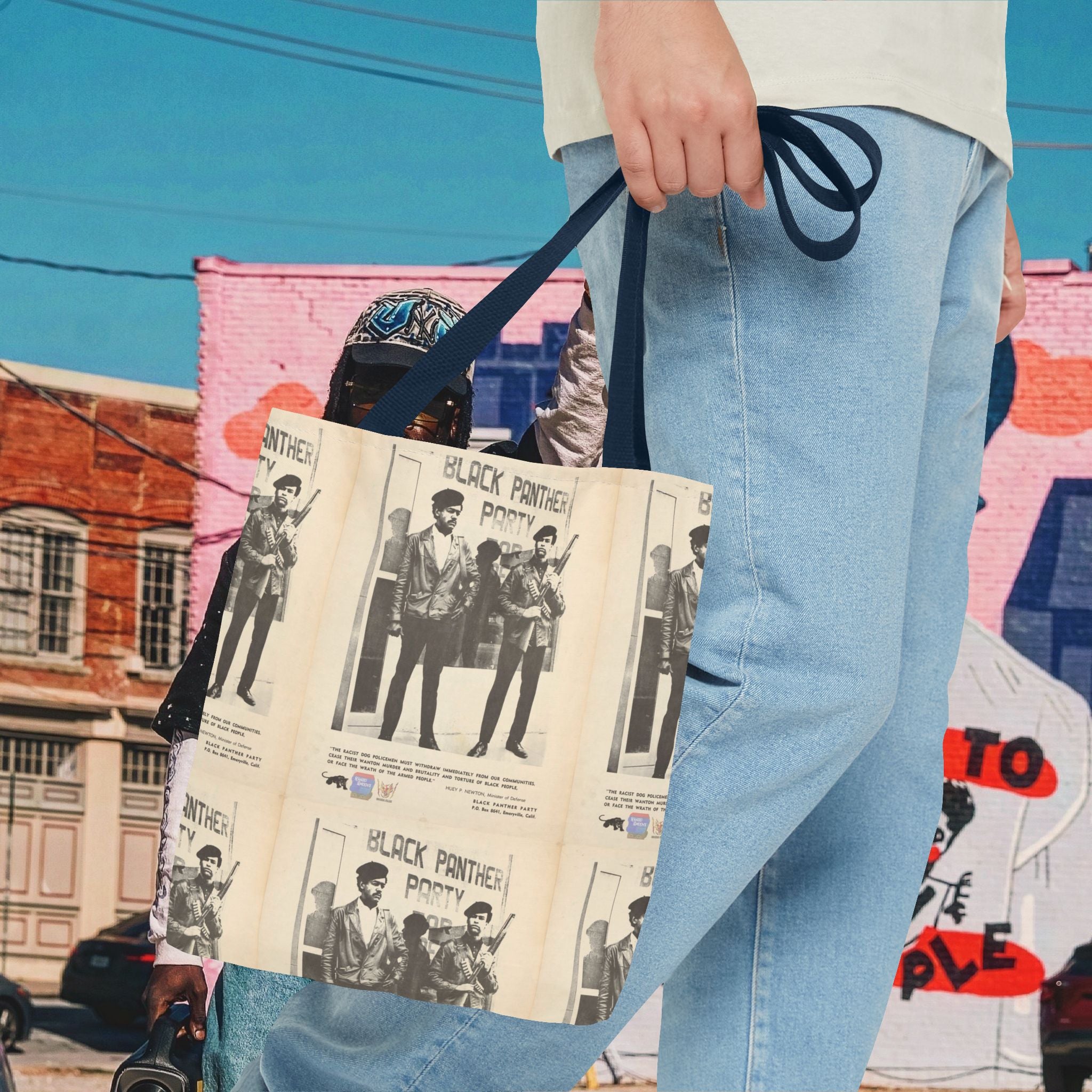 Black Panther Tote Bag (AOP)