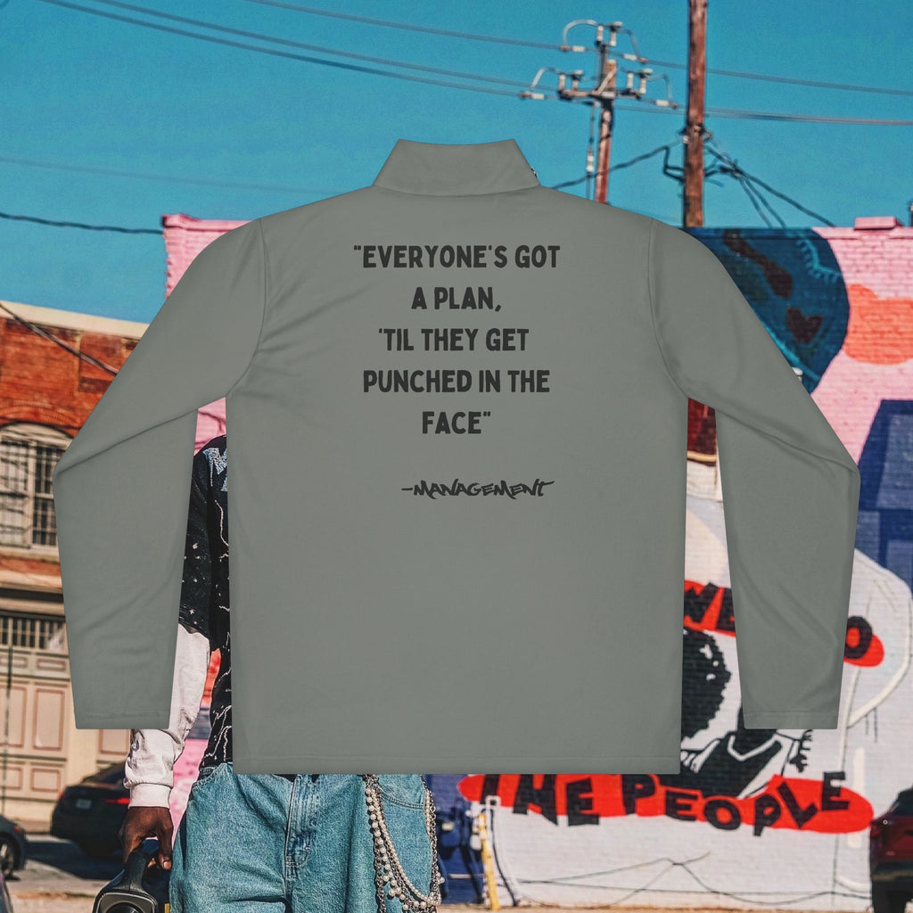 “FREE MIKE TYSON” Unisex Quarter-Zip Pullover