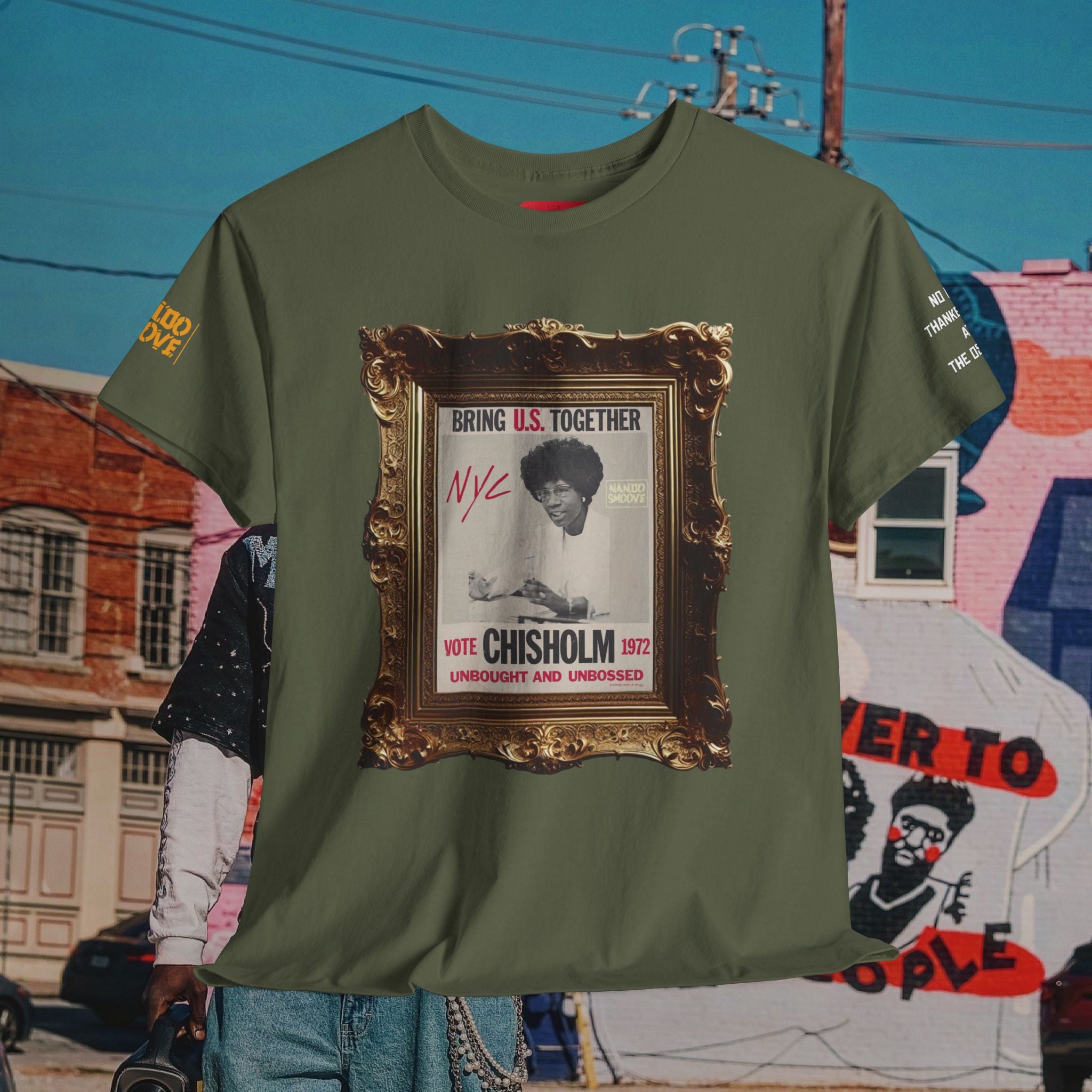 Shirley Chisholm Heavy Cotton Tee