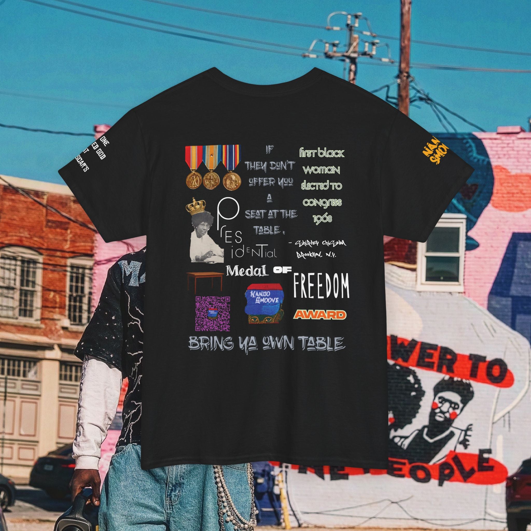 Shirley Chisholm Heavy Cotton Tee