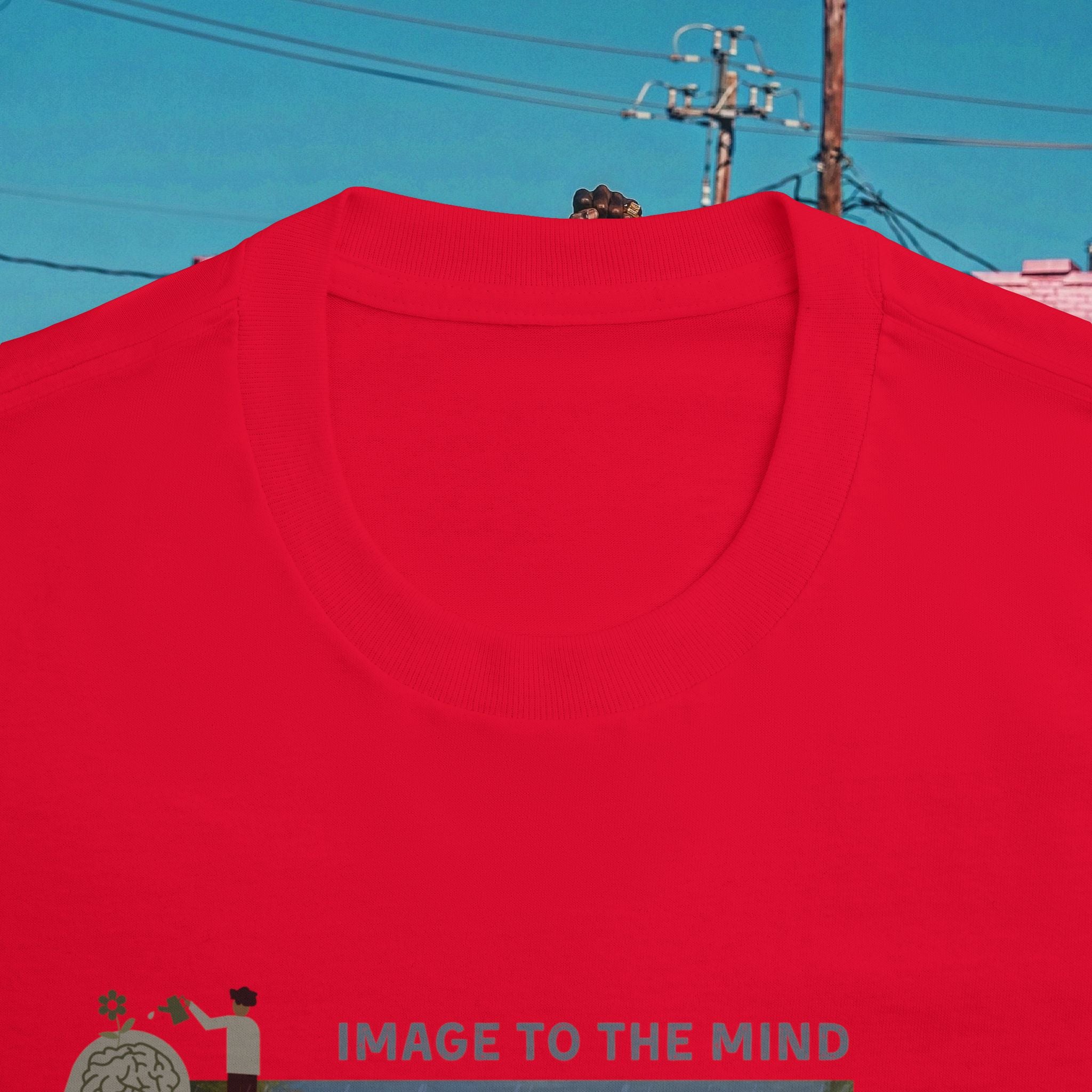 “Image to The Mind, Water to The Tree” Unisex Classic Tee