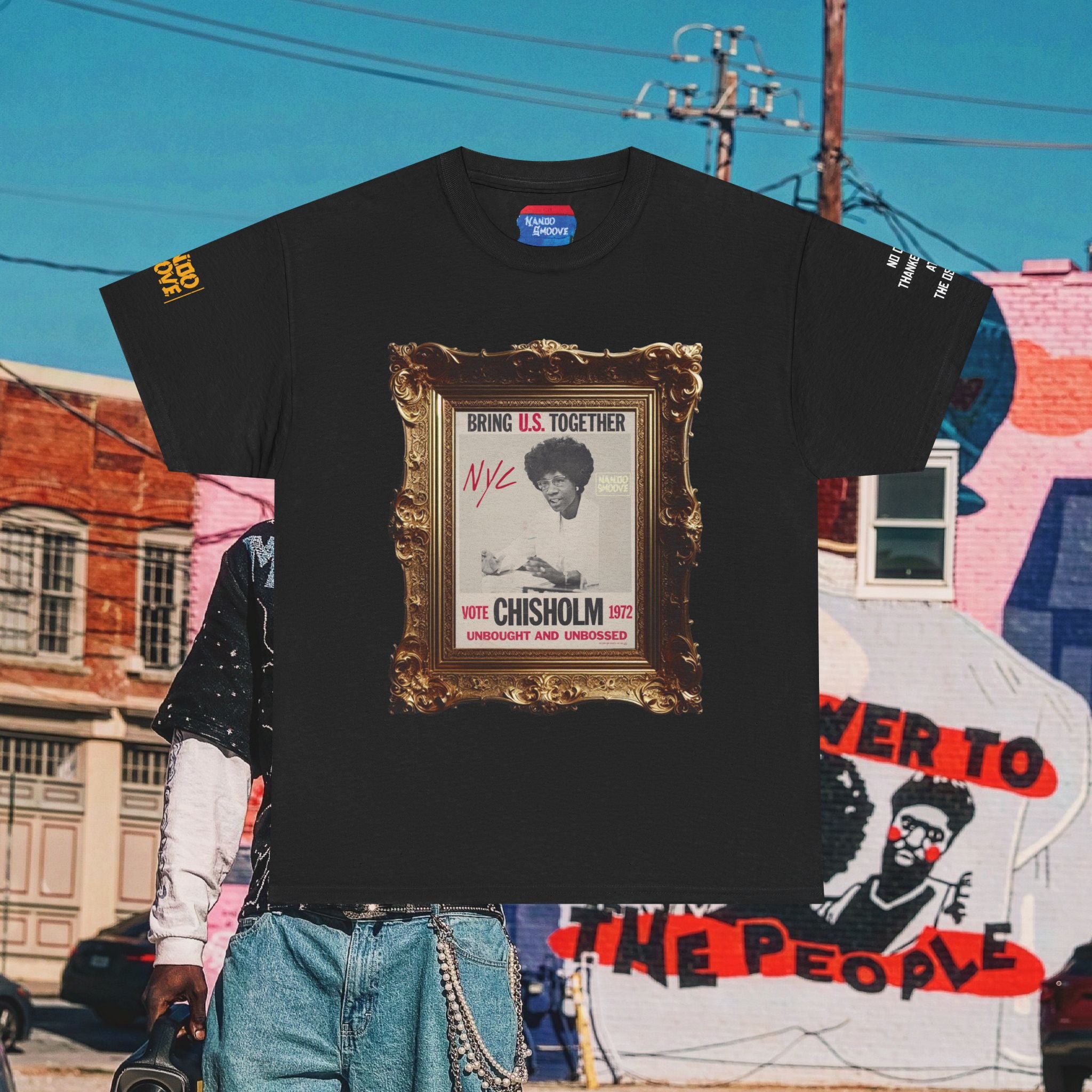 Shirley Chisholm Heavy Cotton Tee