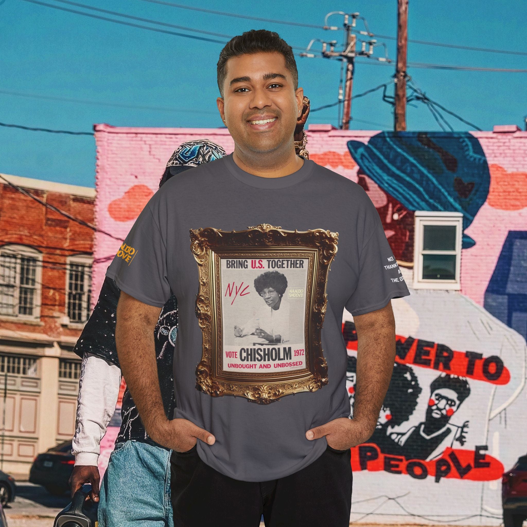 Shirley Chisholm Heavy Cotton Tee