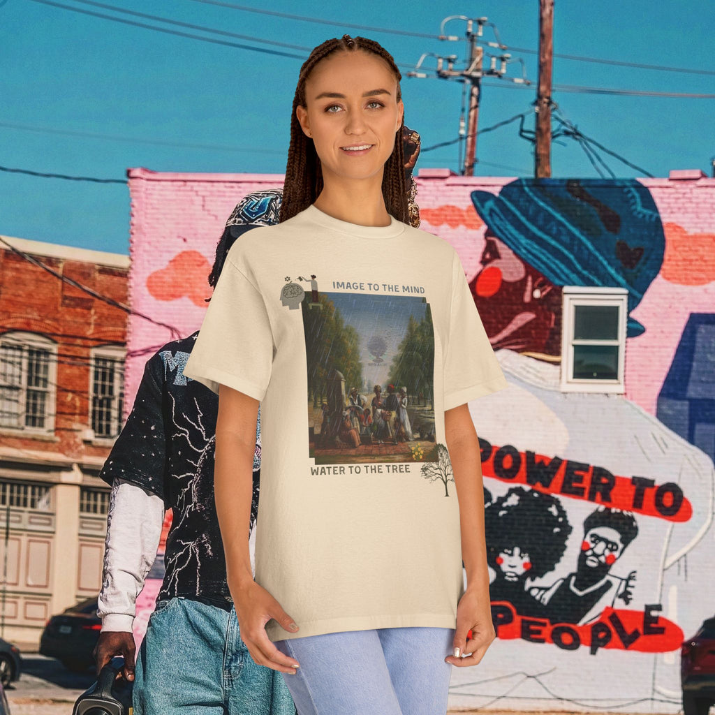 “Image to The Mind, Water to The Tree” Unisex Classic Tee