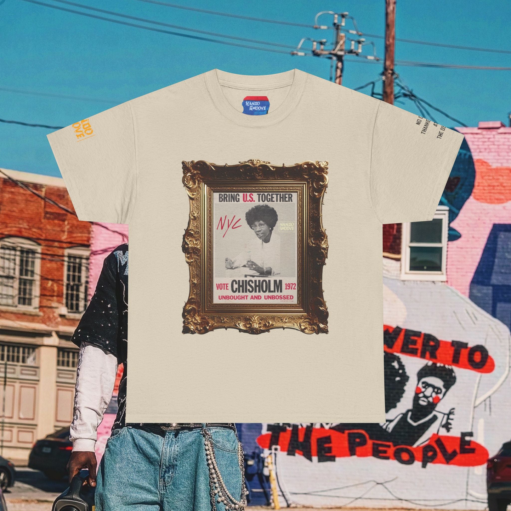 Shirley Chisholm Heavy Cotton Tee