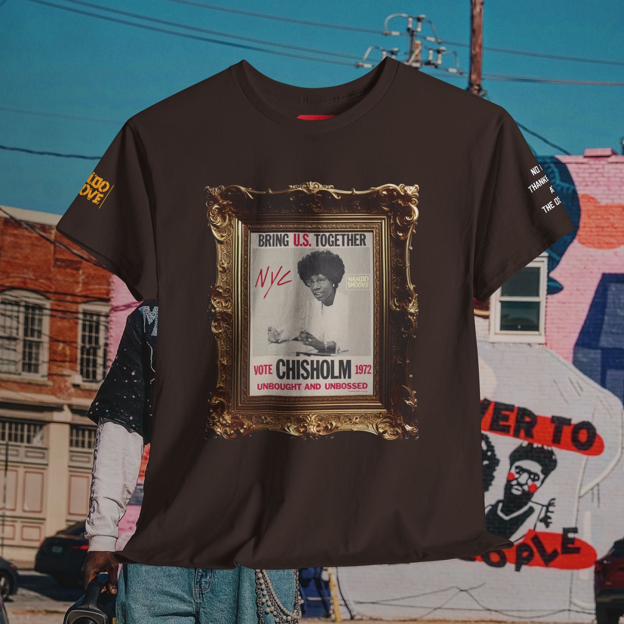 Shirley Chisholm Heavy Cotton Tee