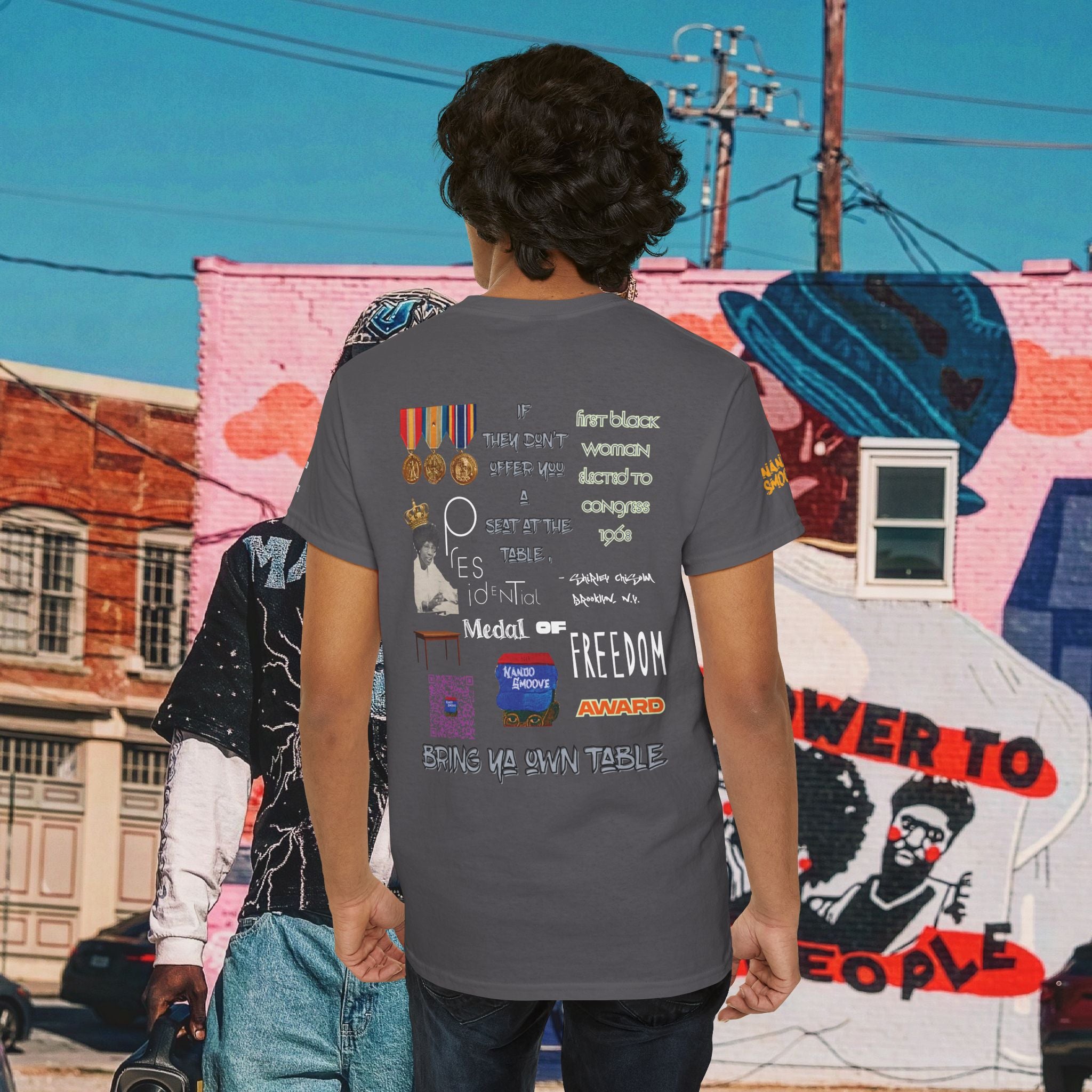 Shirley Chisholm Heavy Cotton Tee
