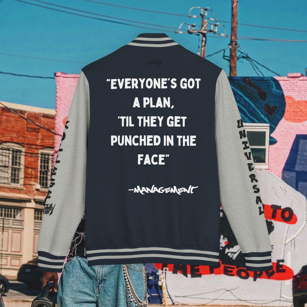 “FREE MIKE TYSON” Unisex Heavyweight Letterman Jacket