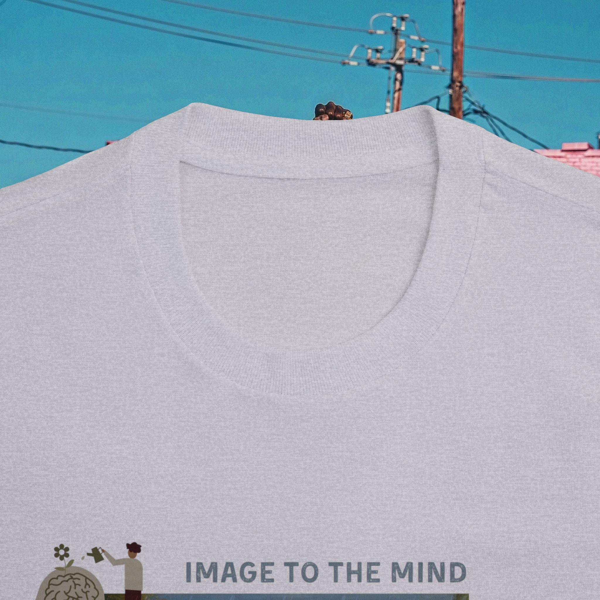 “Image to The Mind, Water to The Tree” Unisex Classic Tee