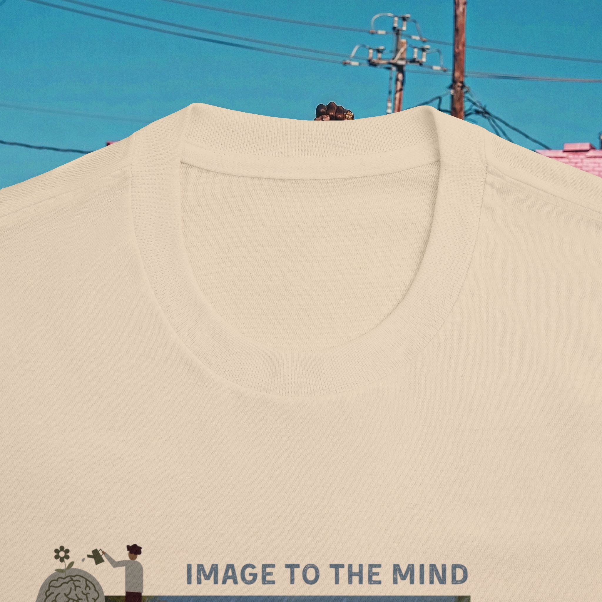 “Image to The Mind, Water to The Tree” Unisex Classic Tee