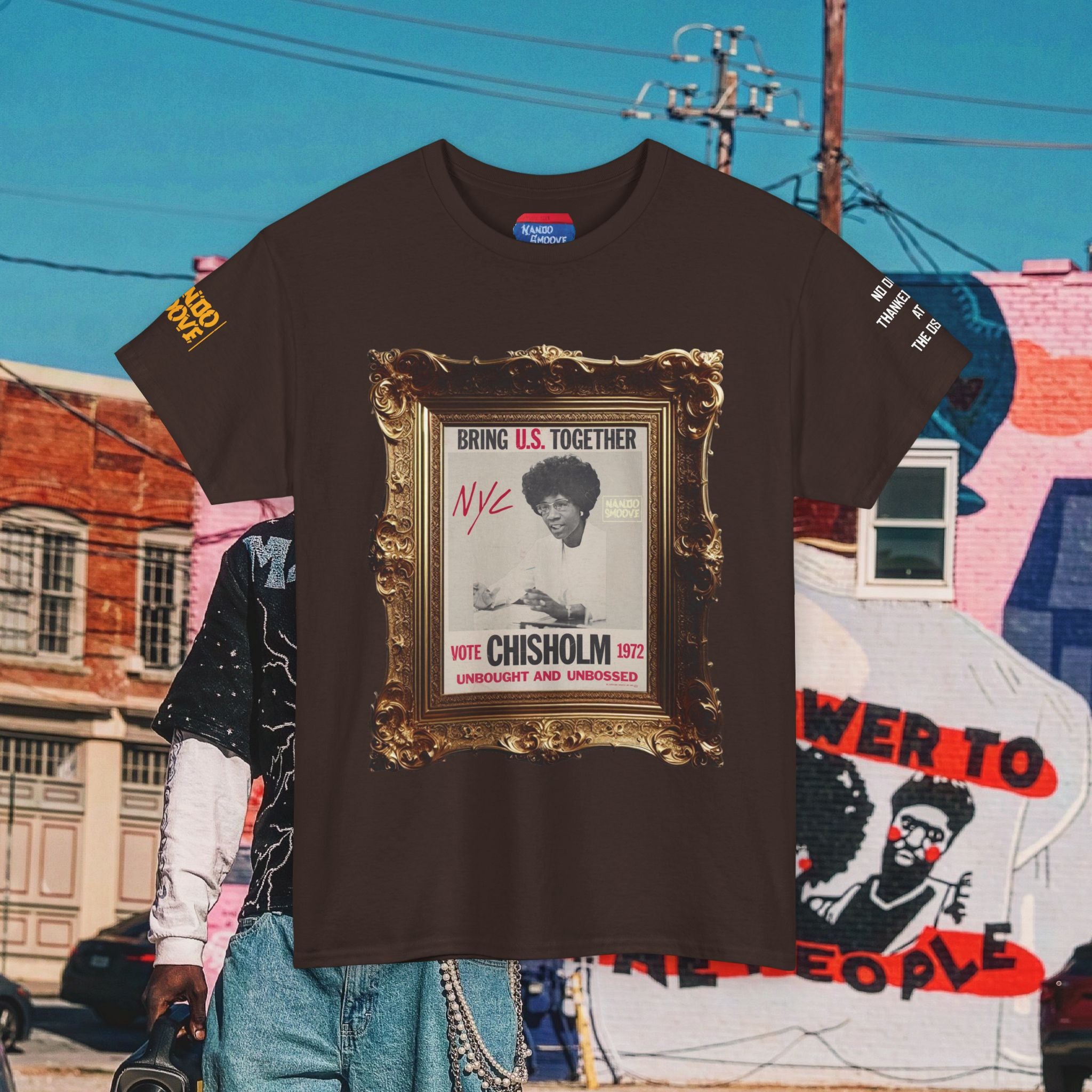 Shirley Chisholm Heavy Cotton Tee