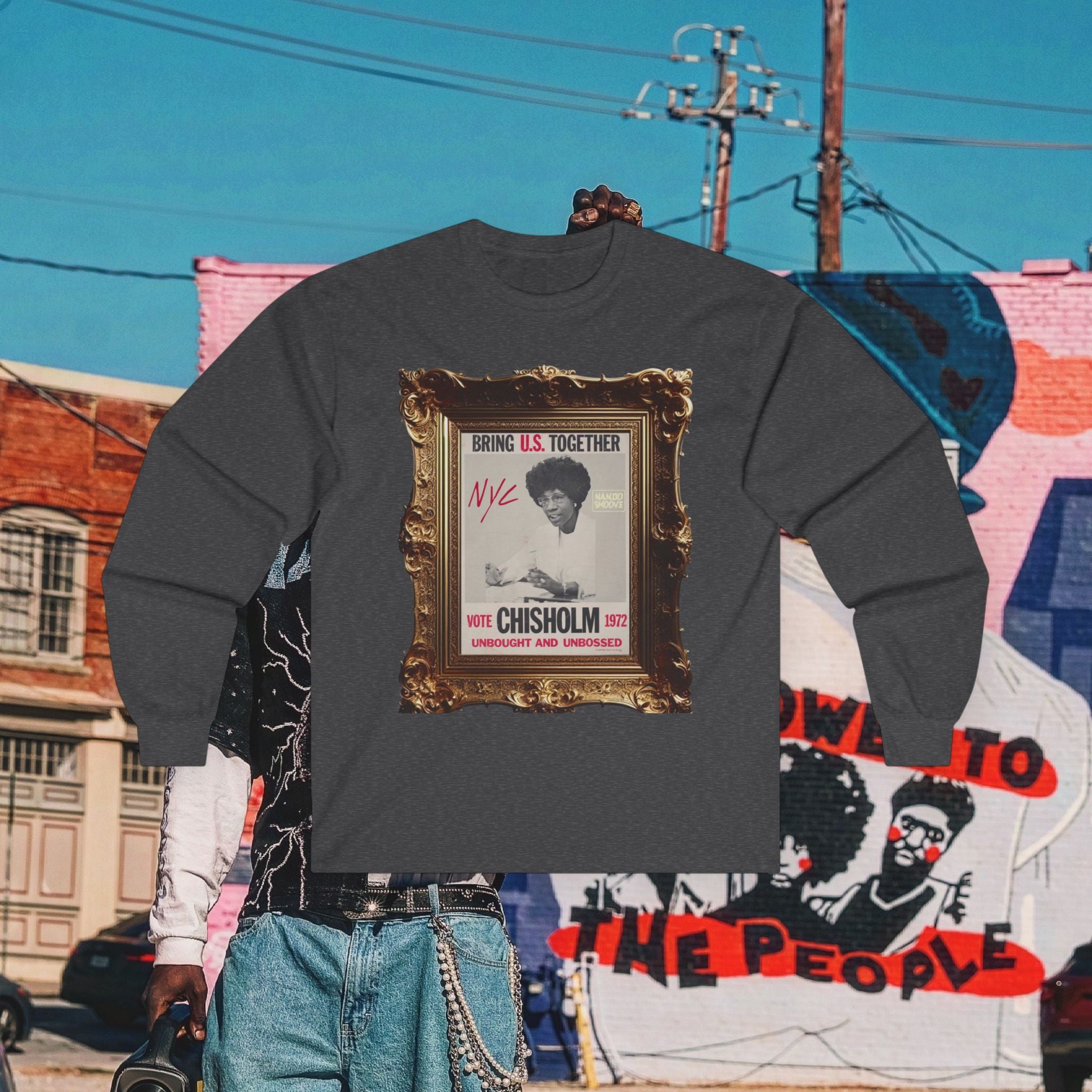 Shirley Chisholm Unisex Ultra Cotton Long Sleeve Tee