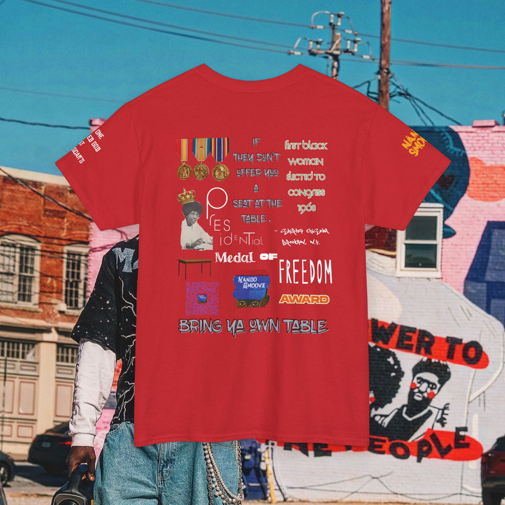 Shirley Chisholm Heavy Cotton Tee