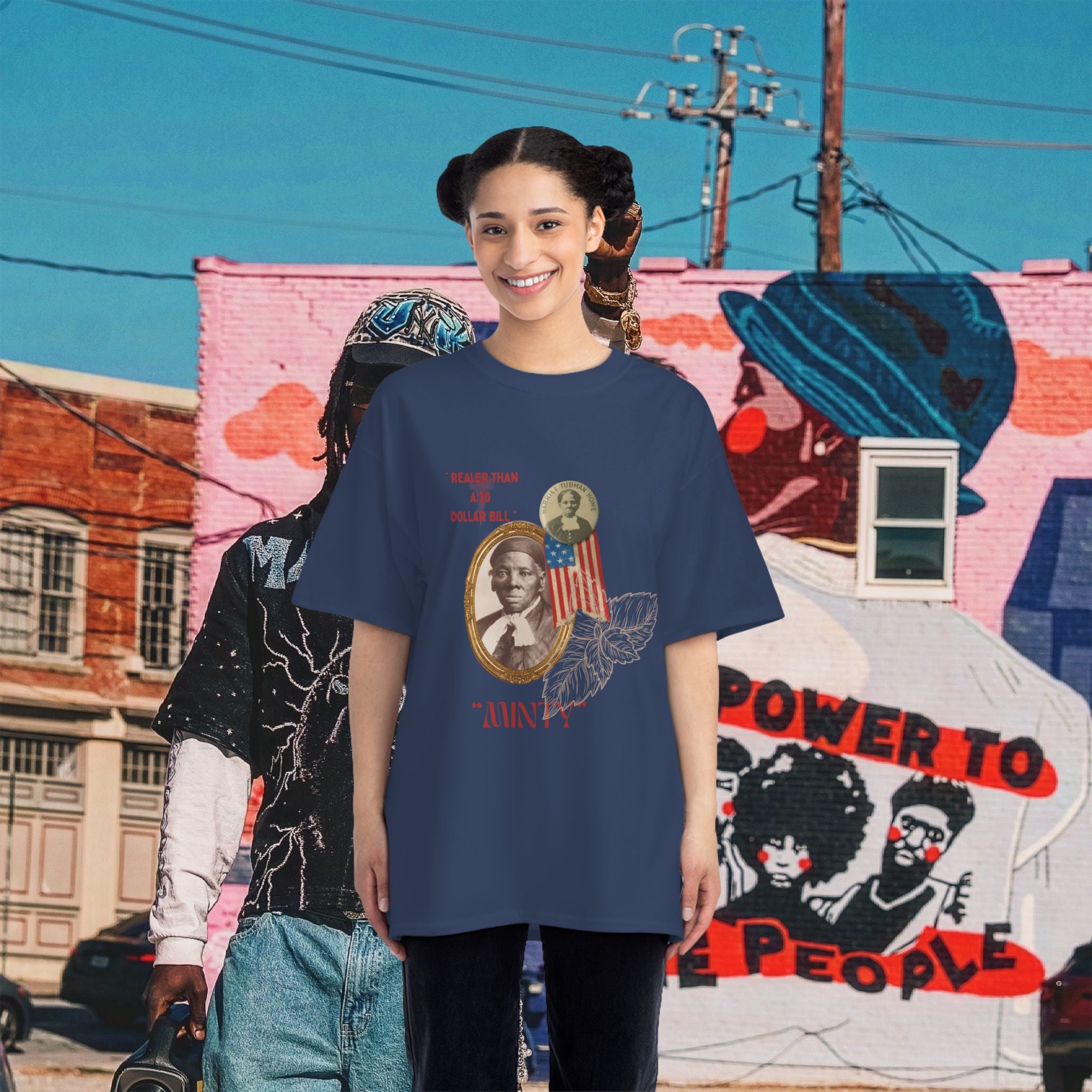 “Harriet Realer than a $20 Bill” Beefy-T®  Short-Sleeve “MinTee”-Shirt