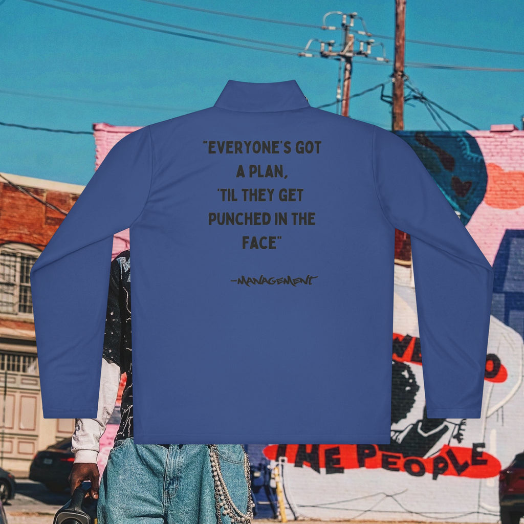 “FREE MIKE TYSON” Unisex Quarter-Zip Pullover