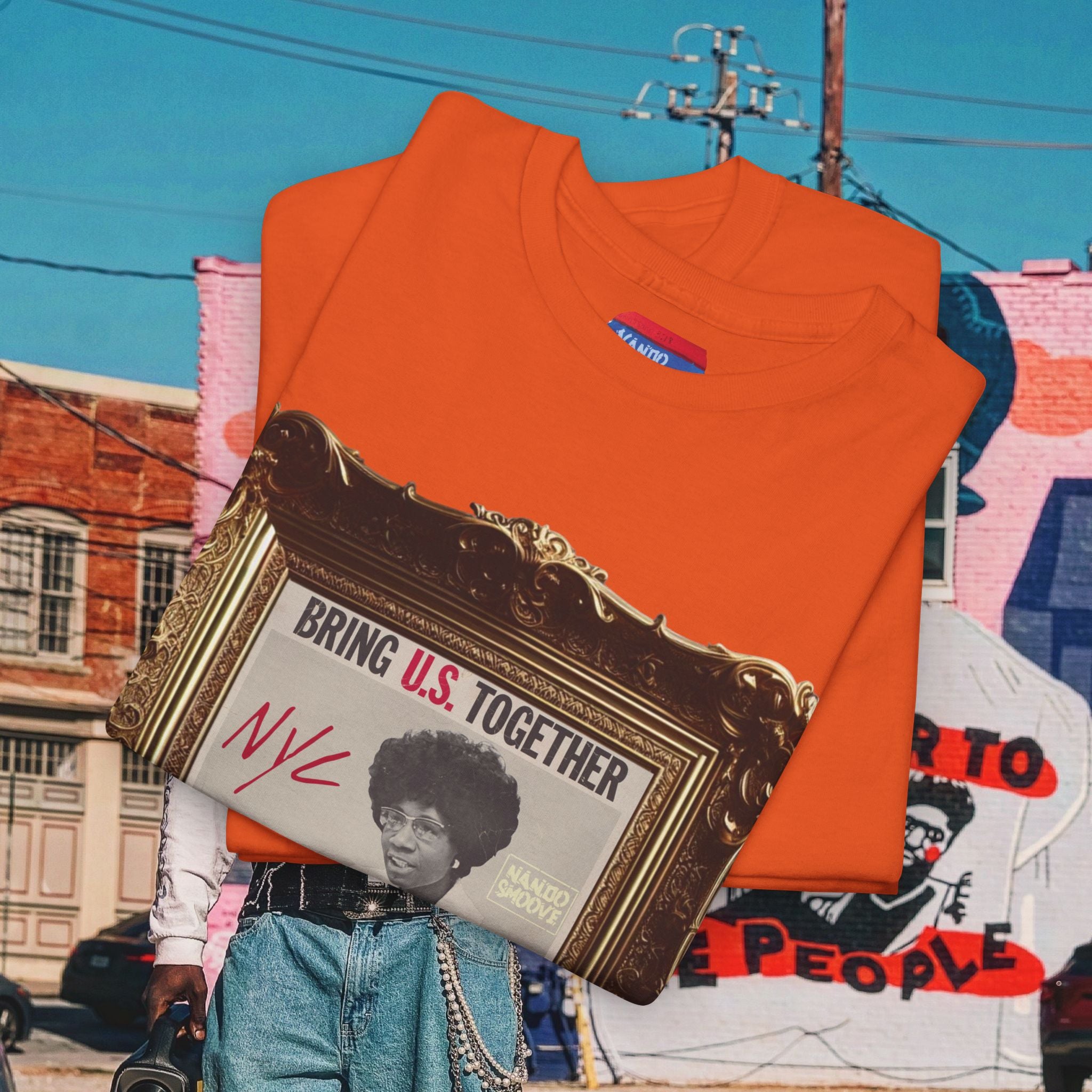 Shirley Chisholm Heavy Cotton Tee
