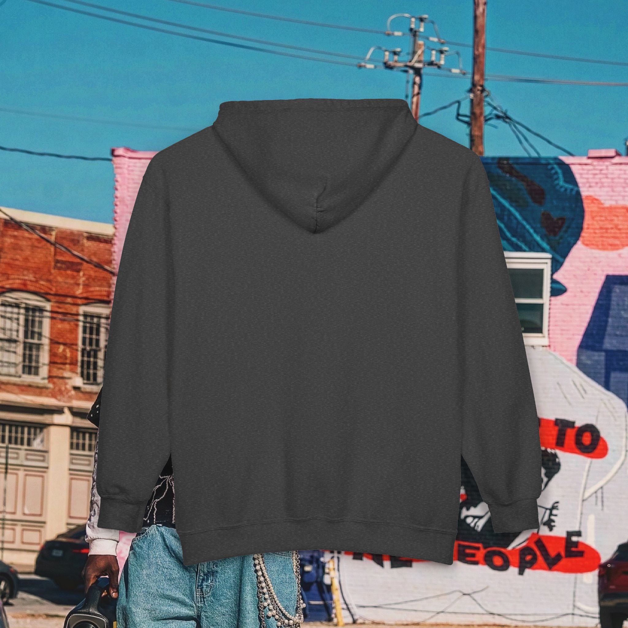 “Head Hunter” Unisex Heavy Blend™ Full Zip Hooded Sweatshirt