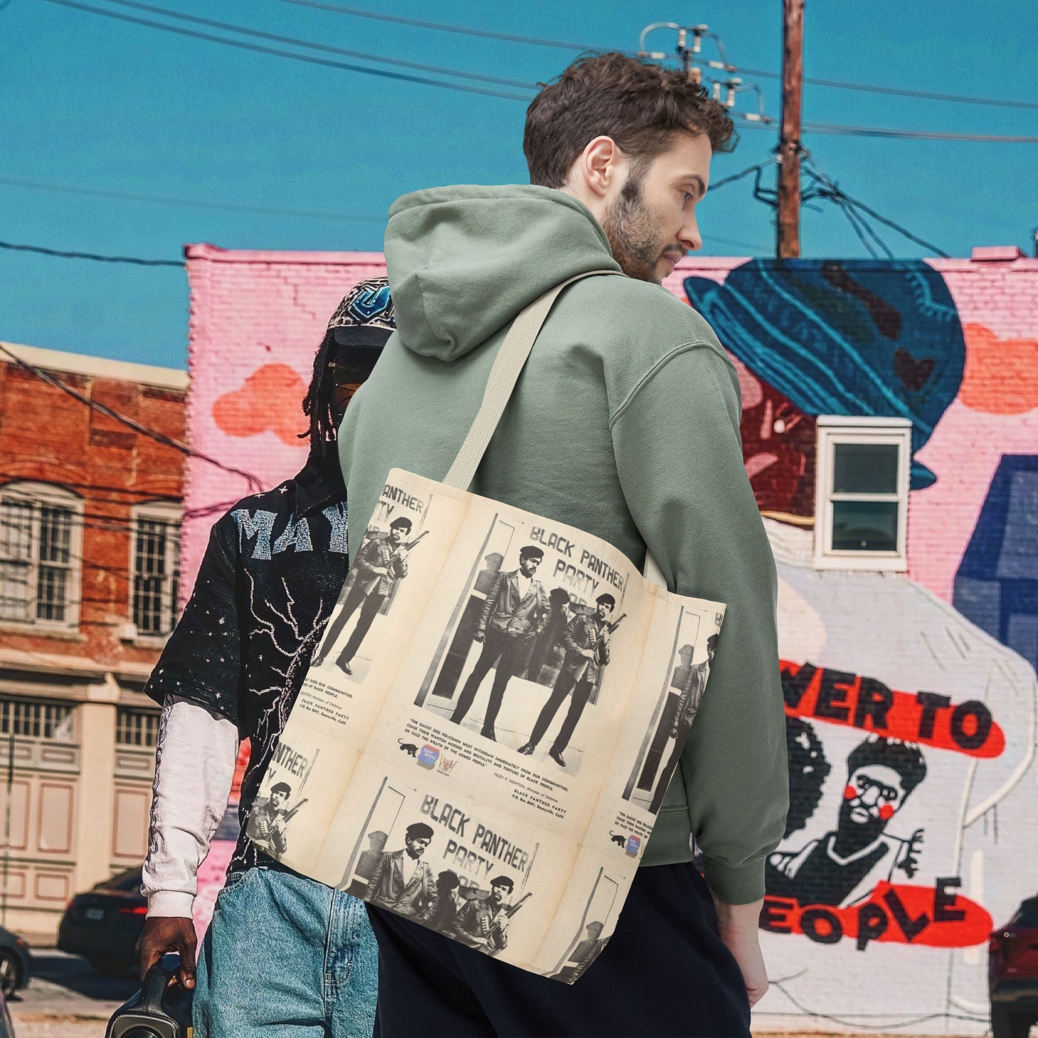 Black Panther Tote Bag (AOP)