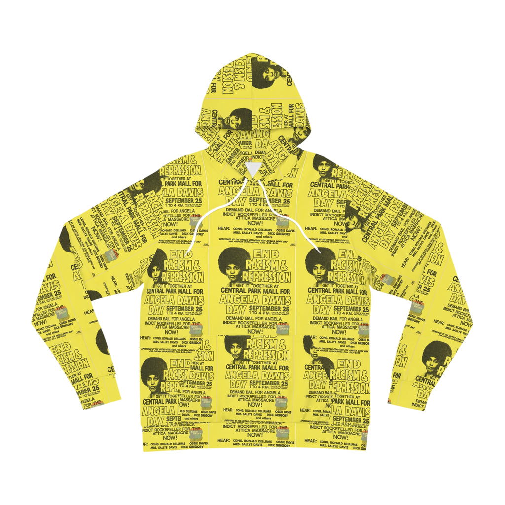 Angela Davis “End Racism and Repression” Hoodie (AOP)
