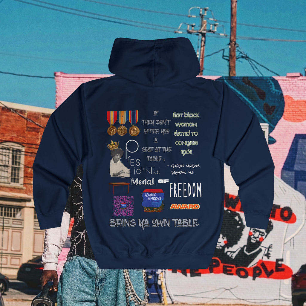 Shirley Chisholm Unisex Full Zip Hoodie