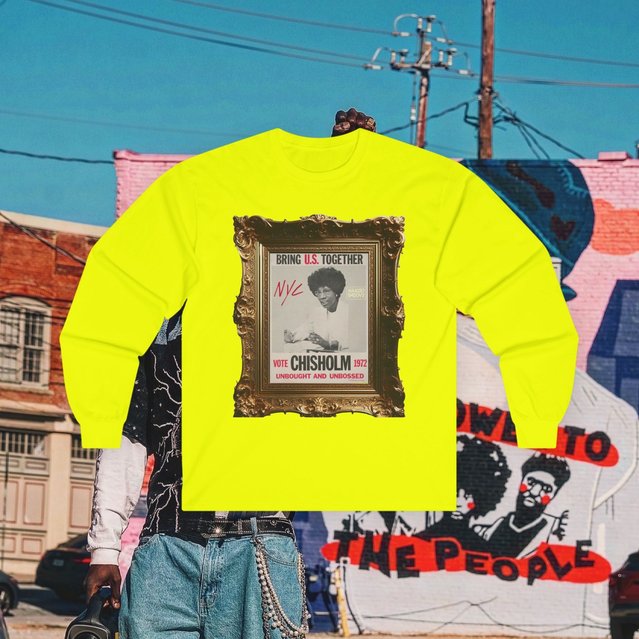 Shirley Chisholm Unisex Ultra Cotton Long Sleeve Tee