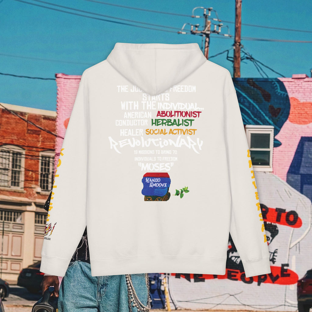 Harriet Tubman “Realer Than a $20 Dollar Bill” Unisex Heavyweight Hooded “MinTy” Sweatshirt