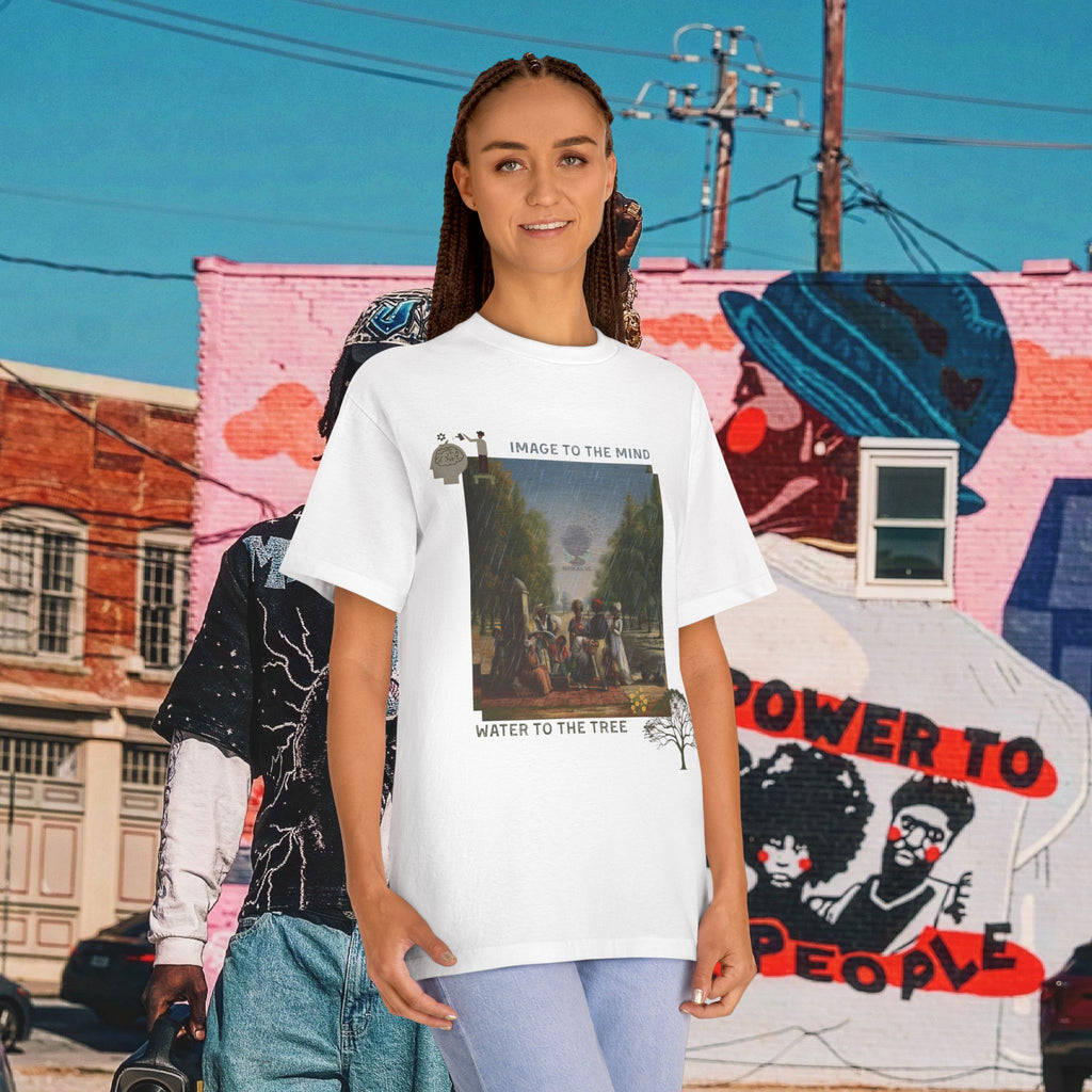 “Image to The Mind, Water to The Tree” Unisex Classic Tee