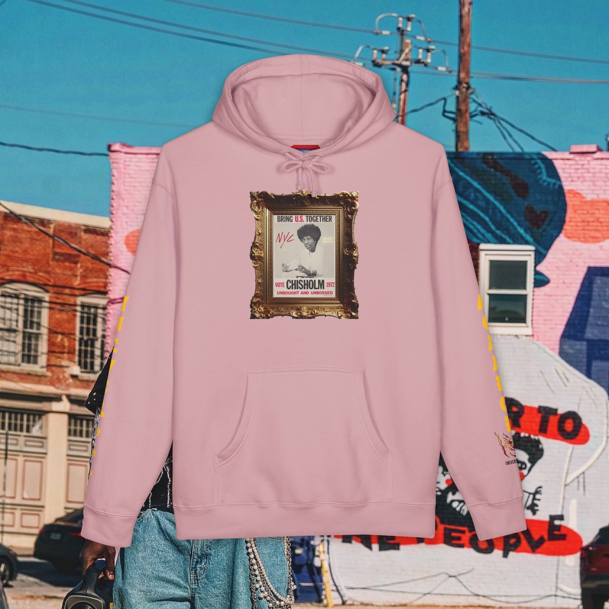 Shirley Chisholm Unisex Heavyweight Hooded Sweatshirt
