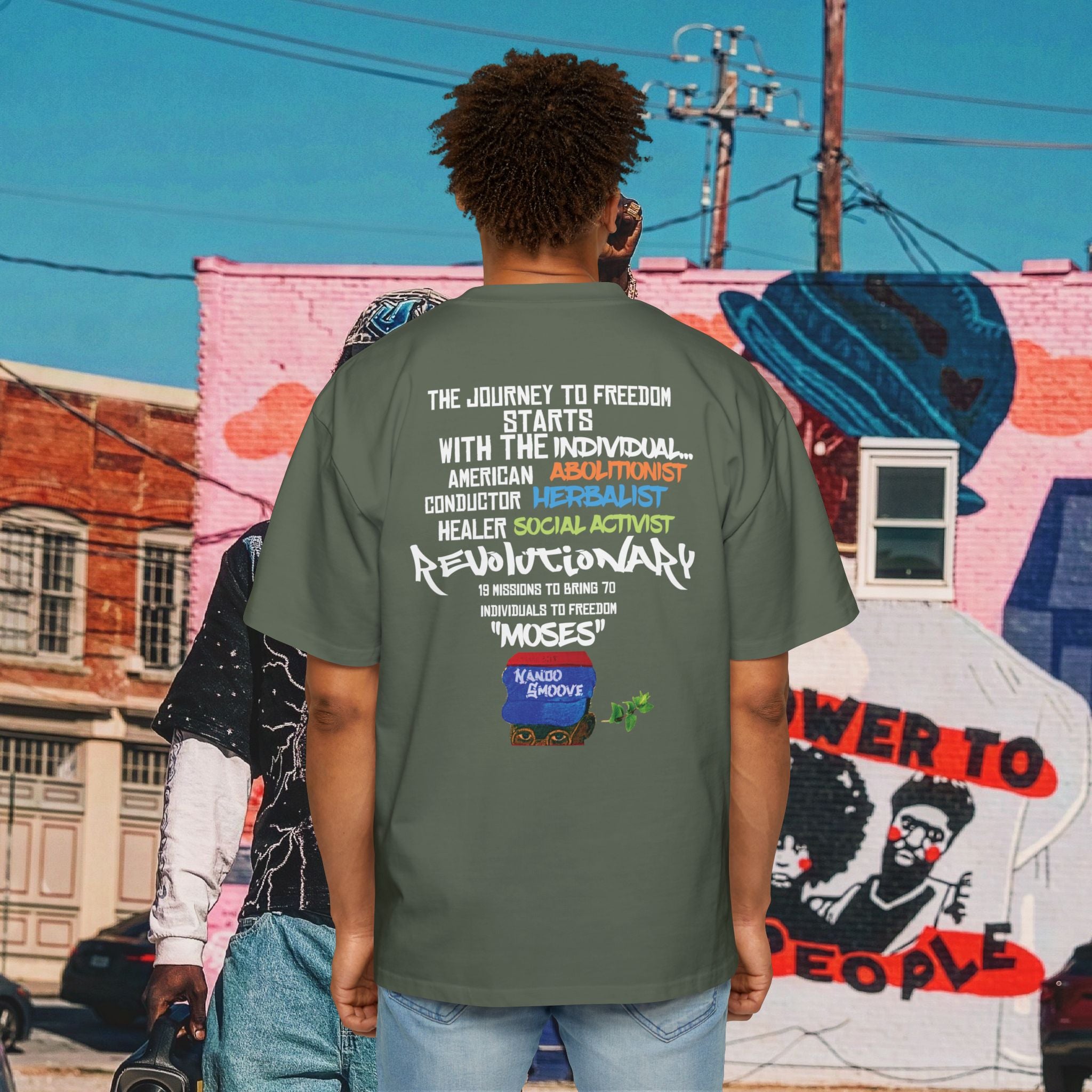 Harriet Tubman Oversized “MinTee Shirts”