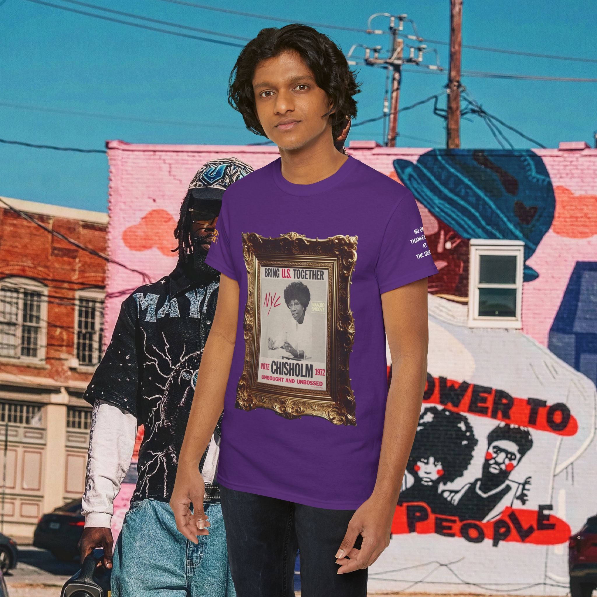 Shirley Chisholm Heavy Cotton Tee