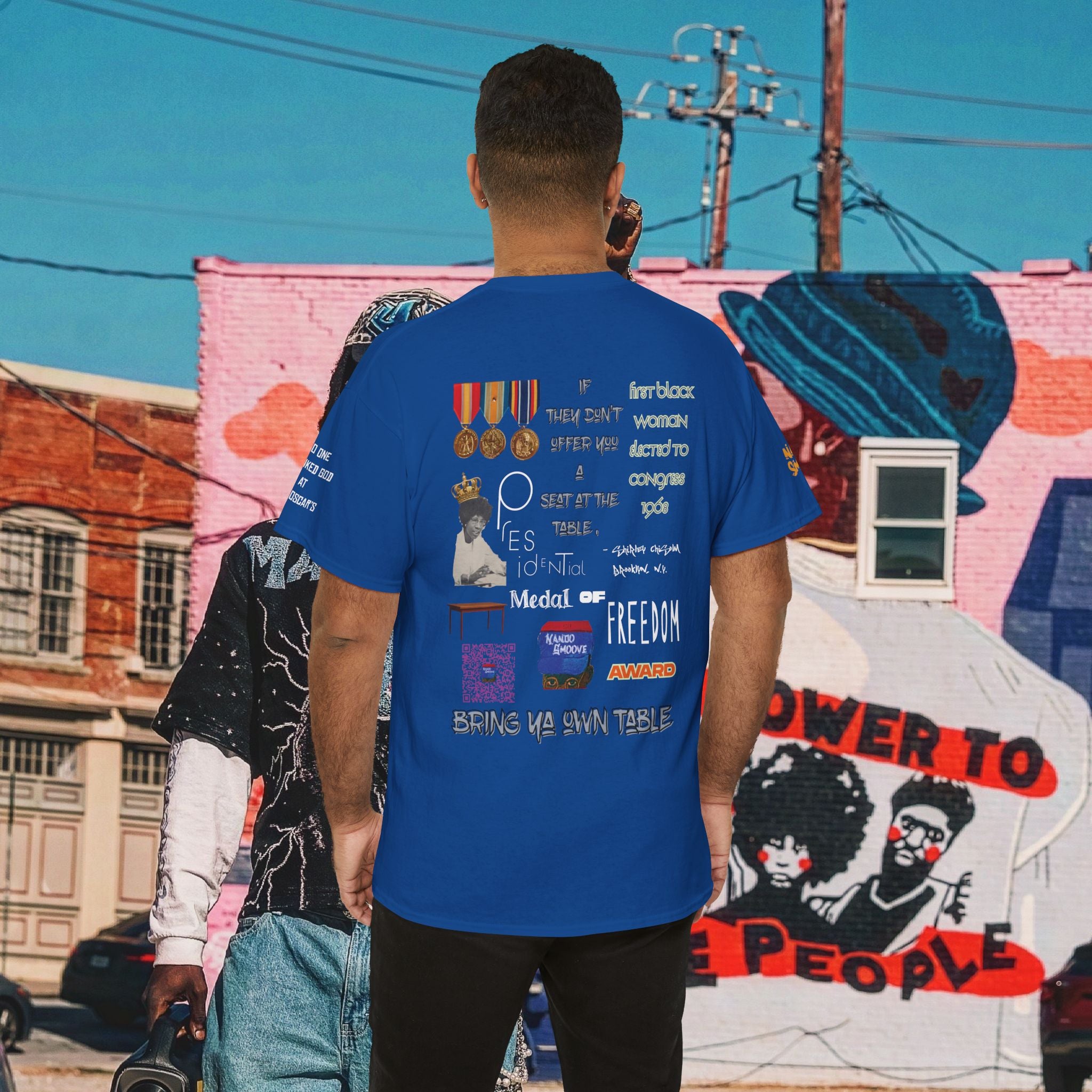 Shirley Chisholm Heavy Cotton Tee
