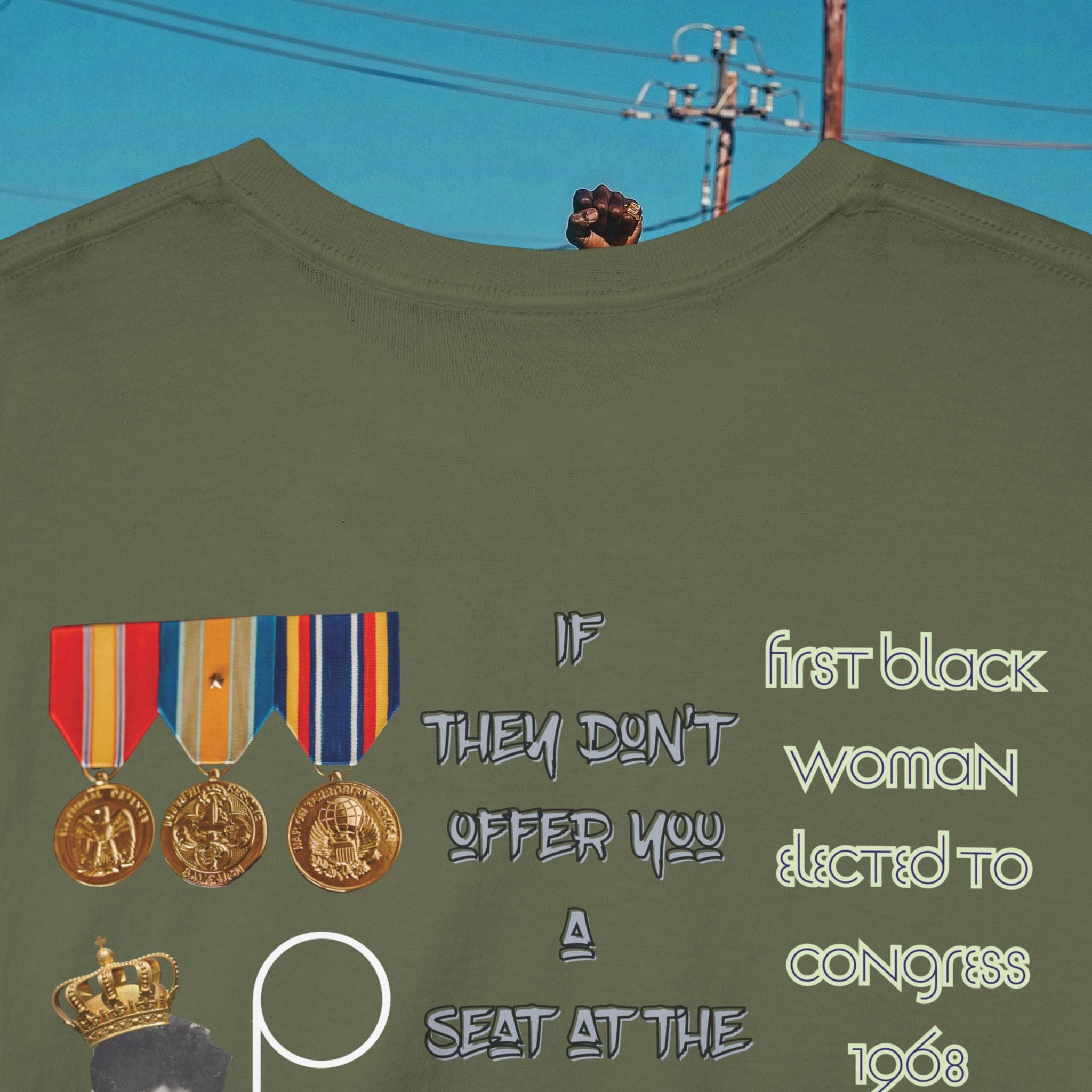 Shirley Chisholm Heavy Cotton Tee