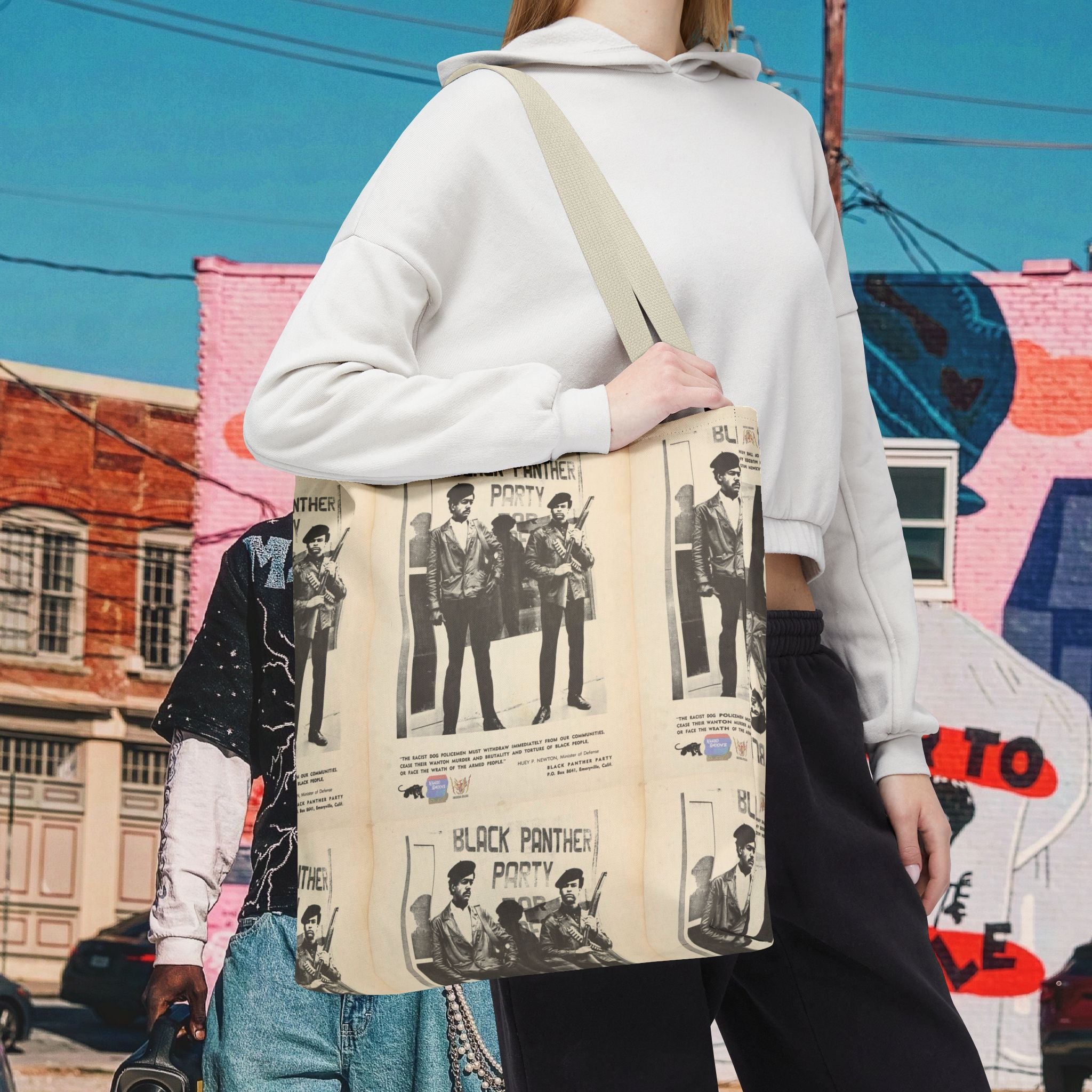 Black Panther Tote Bag (AOP)