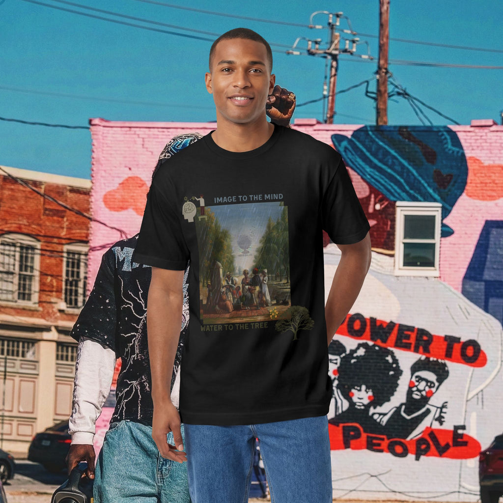 “Image to The Mind, Water to The Tree” Unisex Classic Tee