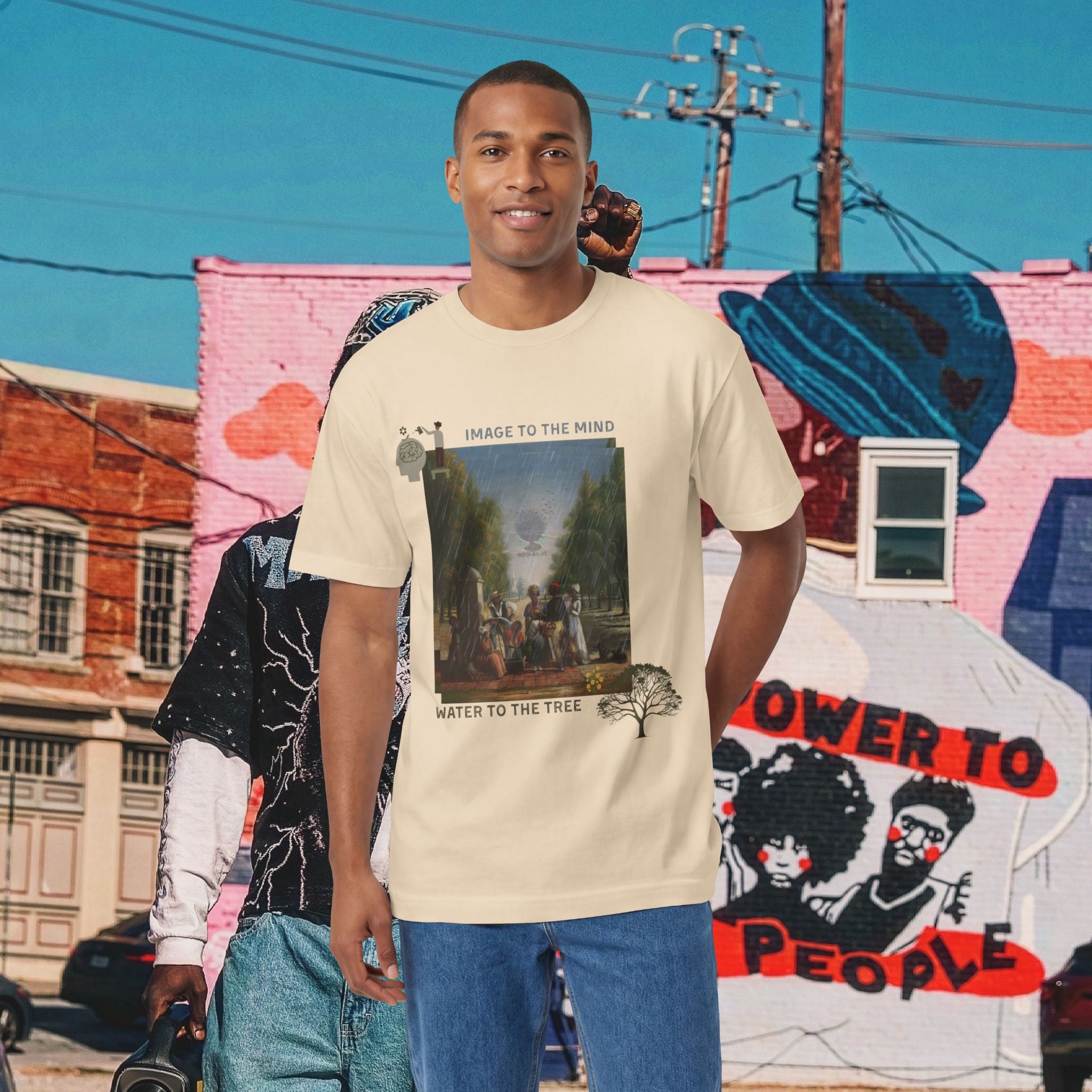 “Image to The Mind, Water to The Tree” Unisex Classic Tee