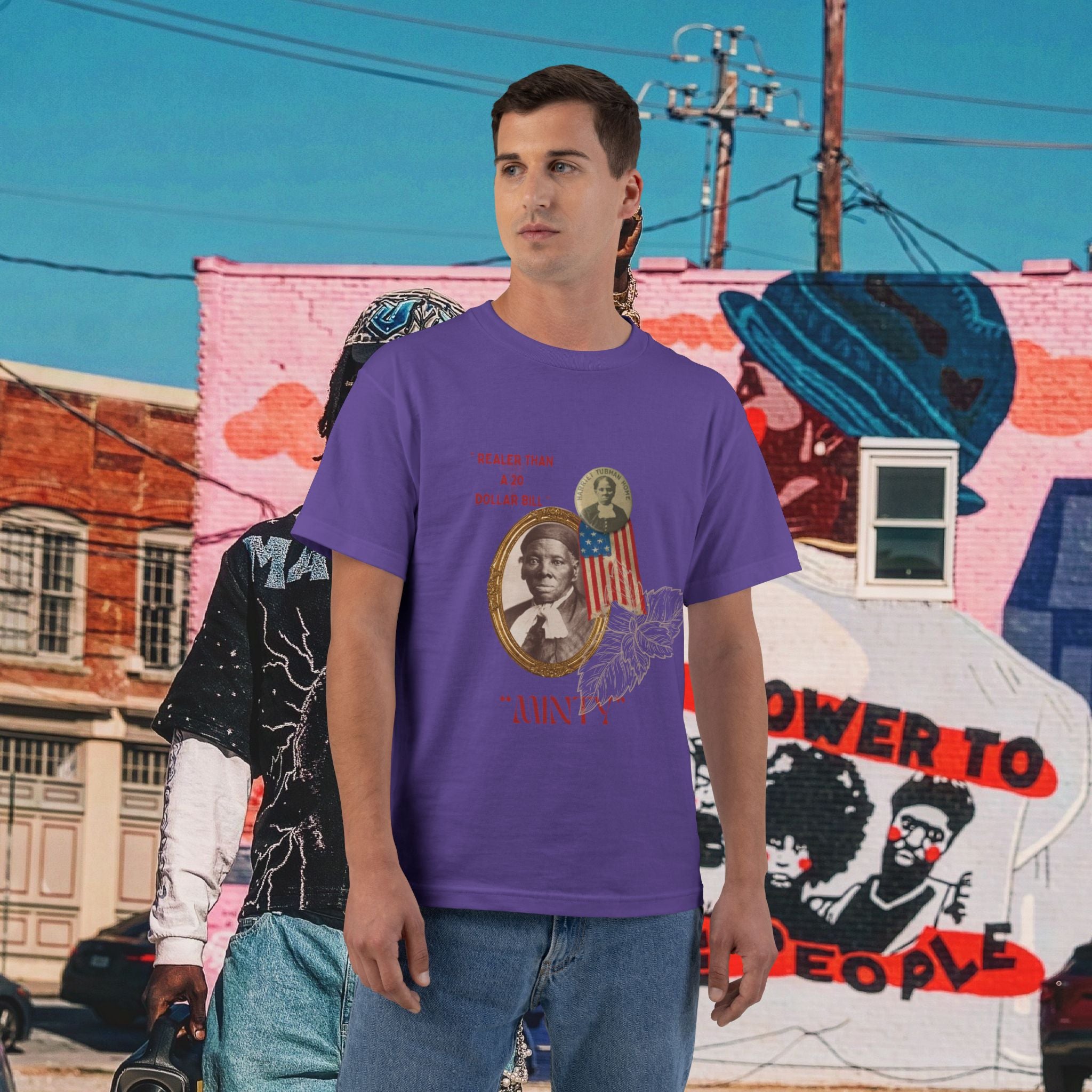 “Harriet Realer than a $20 Bill” Beefy-T®  Short-Sleeve “MinTee”-Shirt