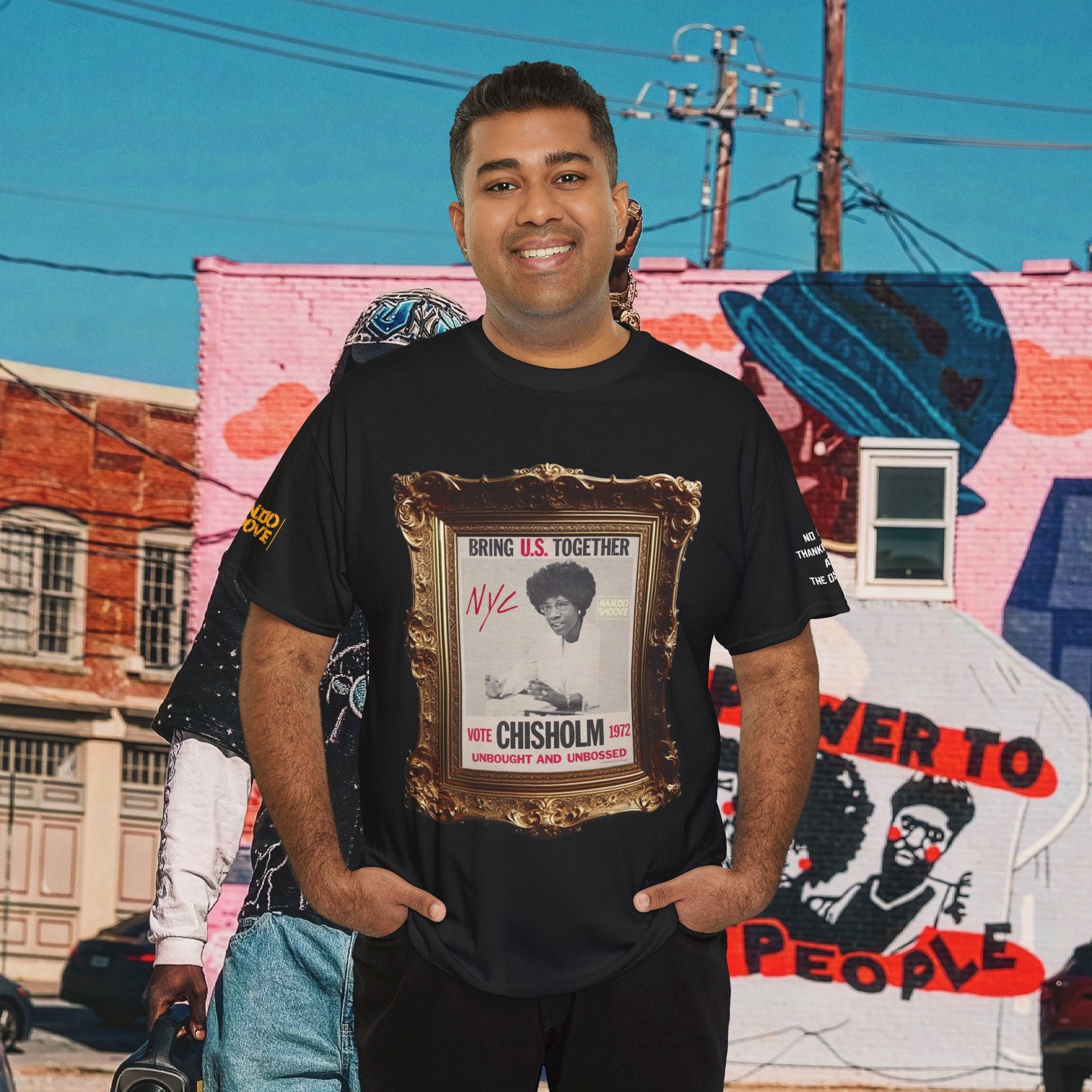Shirley Chisholm Heavy Cotton Tee