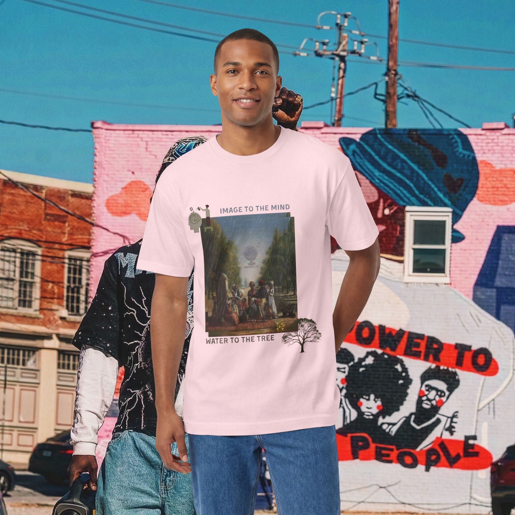 “Image to The Mind, Water to The Tree” Unisex Classic Tee