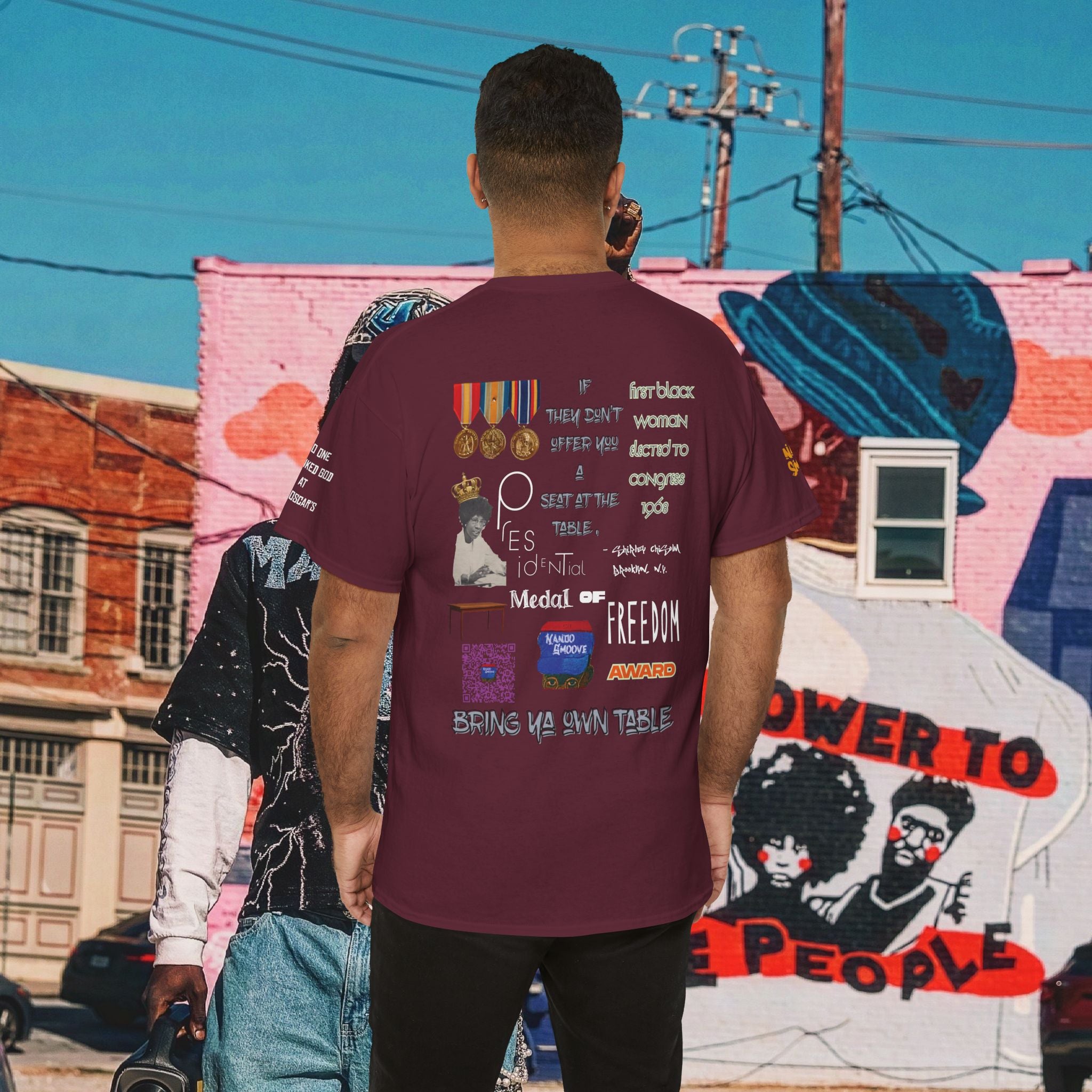 Shirley Chisholm Heavy Cotton Tee