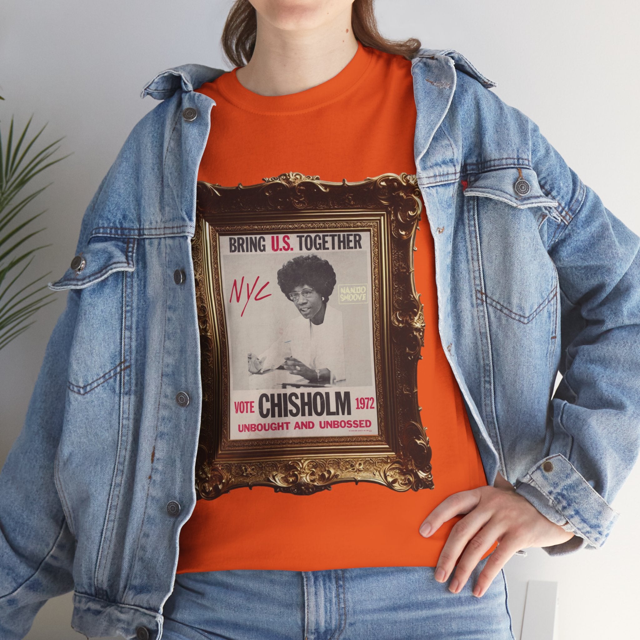 Shirley Chisholm Heavy Cotton Tee