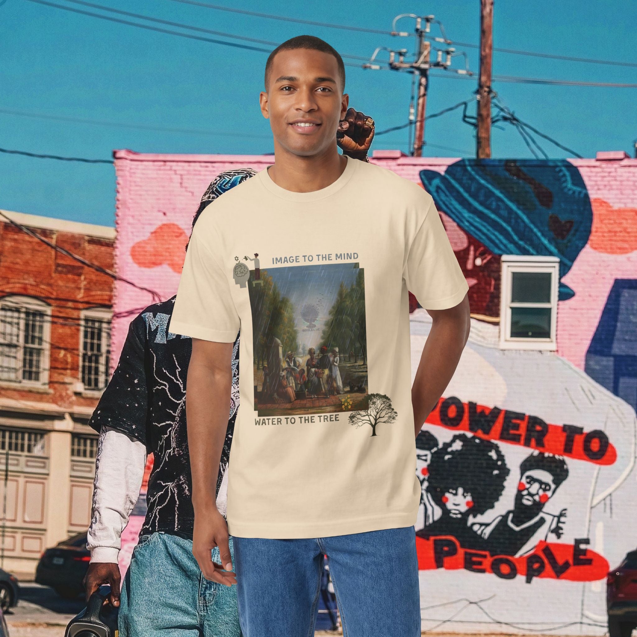 “Image to The Mind, Water to The Tree” Unisex Classic Tee