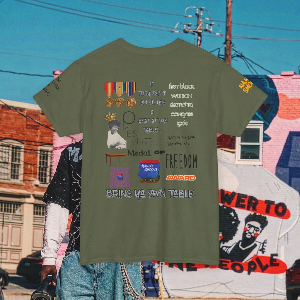 Shirley Chisholm Heavy Cotton Tee