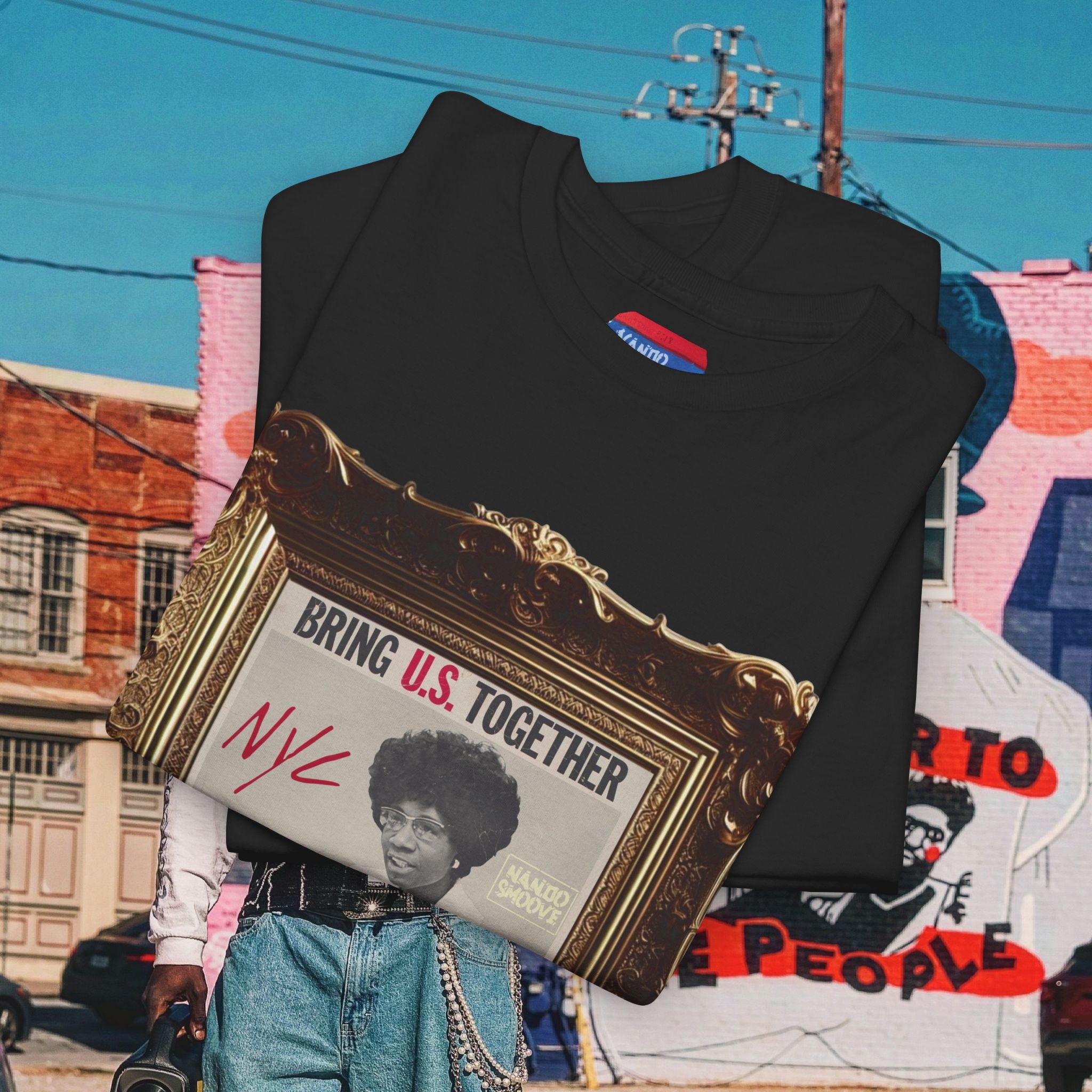 Shirley Chisholm Heavy Cotton Tee